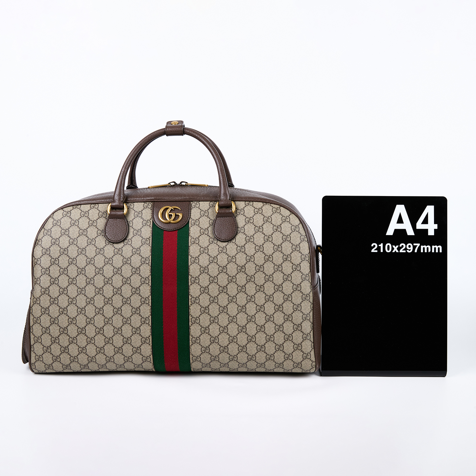 古馳 GUCCI Savoy 旅行袋 手提包 波士頓包 723310 9C2ST 原花GG 旅行袋 防塵袋/背帶/鎖組/吊牌