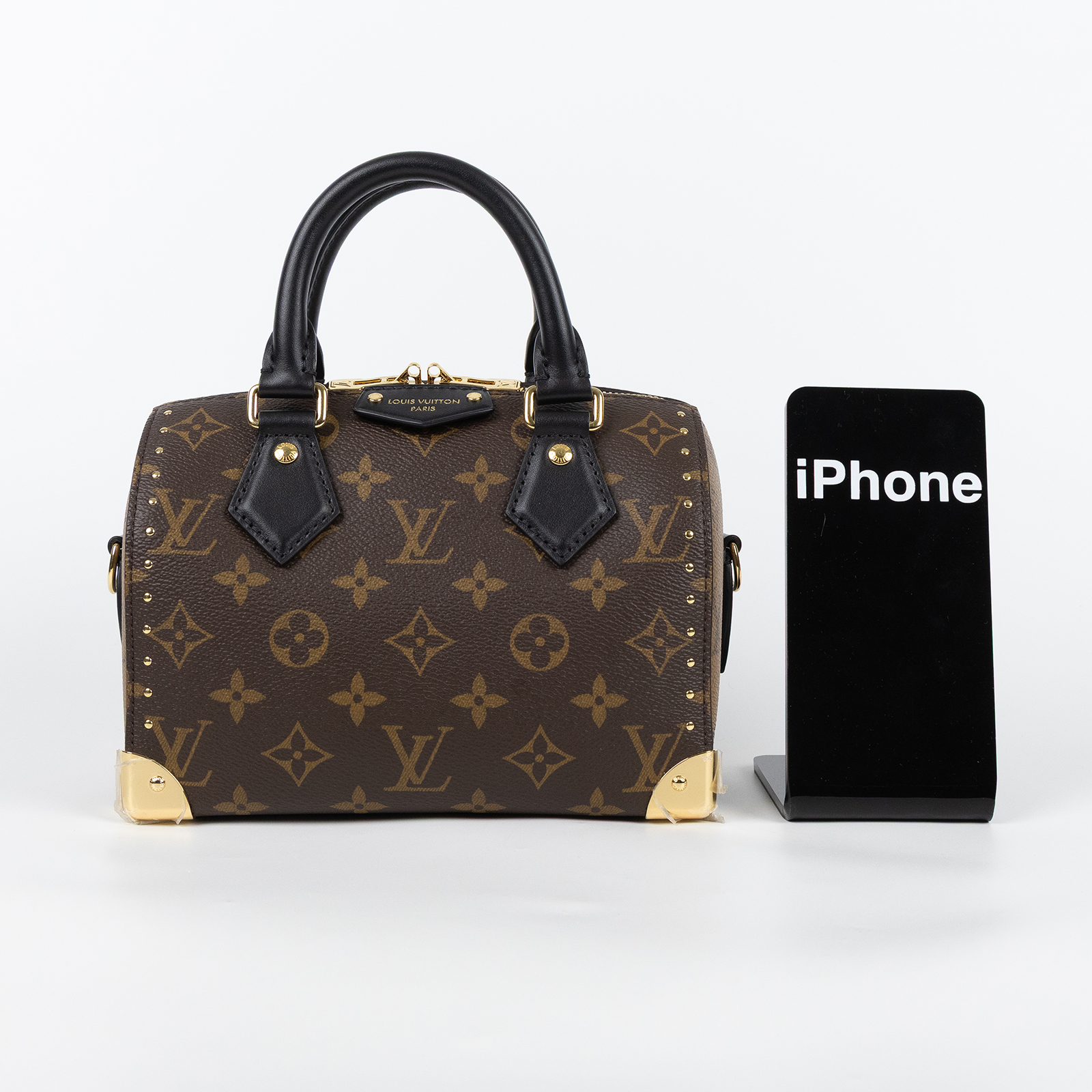 路易威登 LOUIS VUITTON Cruise 2025 系列 Speedy Trunk 20 手提 波士頓包 M13146 晶片款  原廠盒子/防塵袋/背帶2/購買證明/鎖組