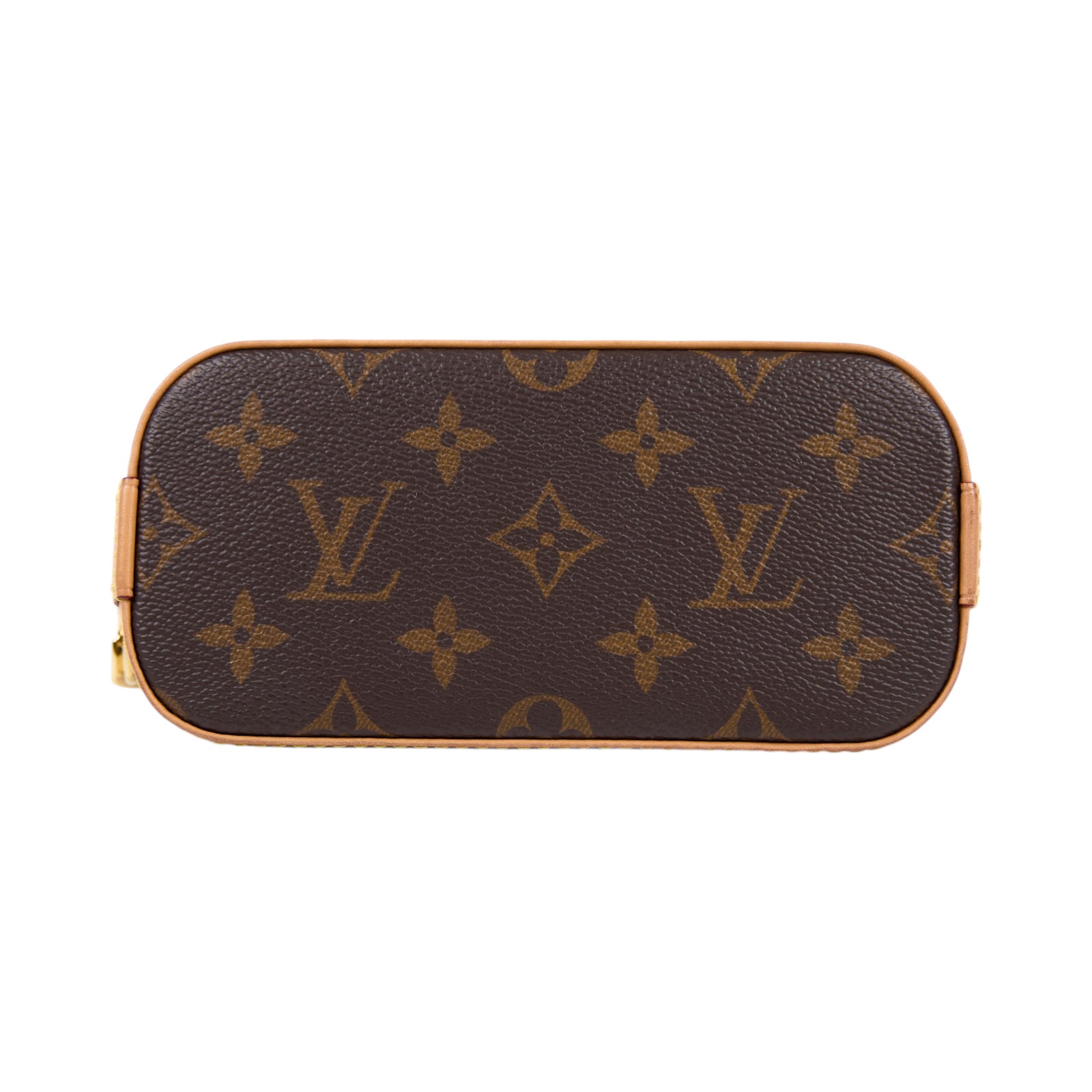 路易威登 LOUIS VUITTON Nano Alma 貝殼包 經典帆布 M82717 晶片款 原花ALMA NANO 防塵袋/背帶/購買證明