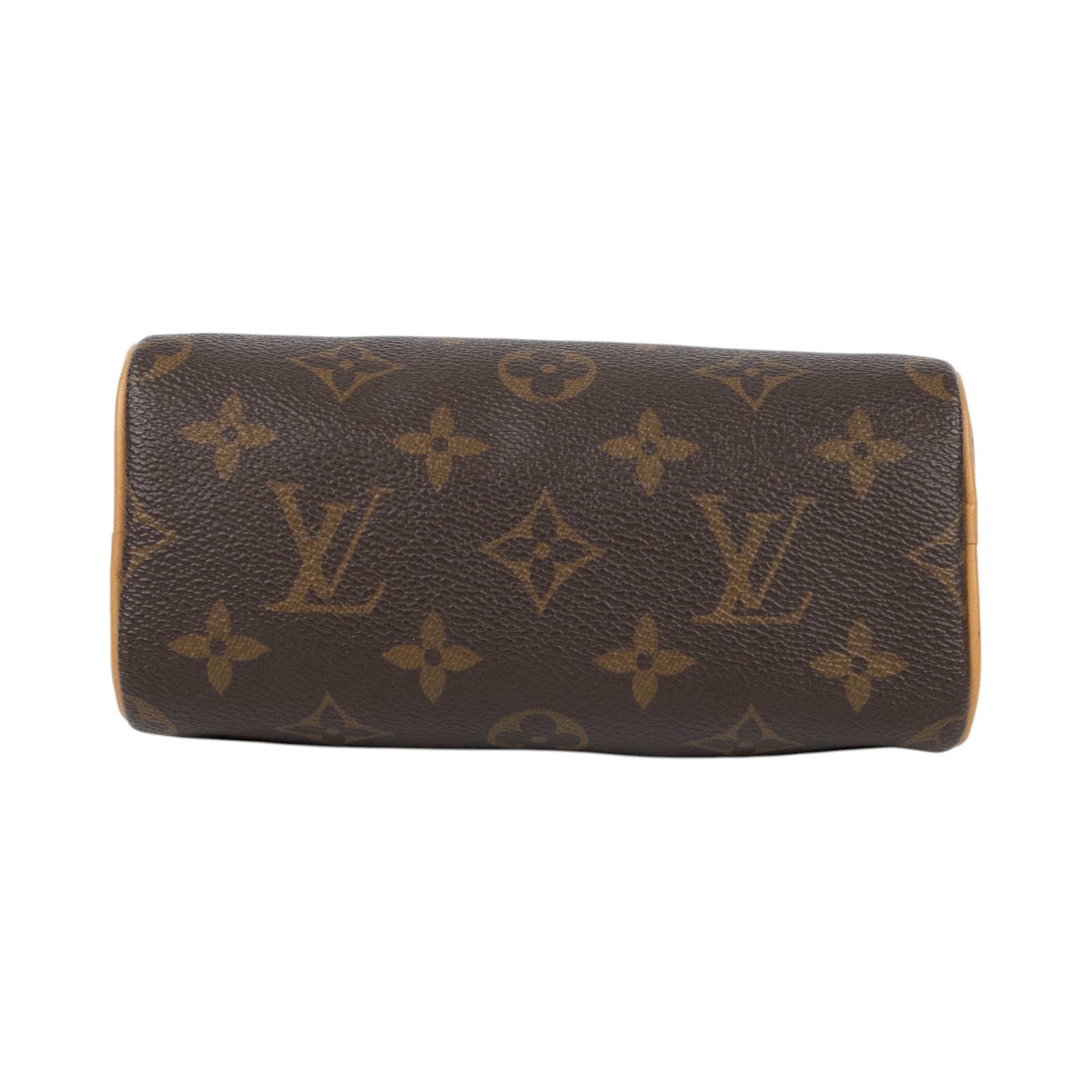 路易威登 LOUIS VUITTON Nano Speedy 原花 手提 肩背包 M81085 原花NANO SPEEDY 背帶