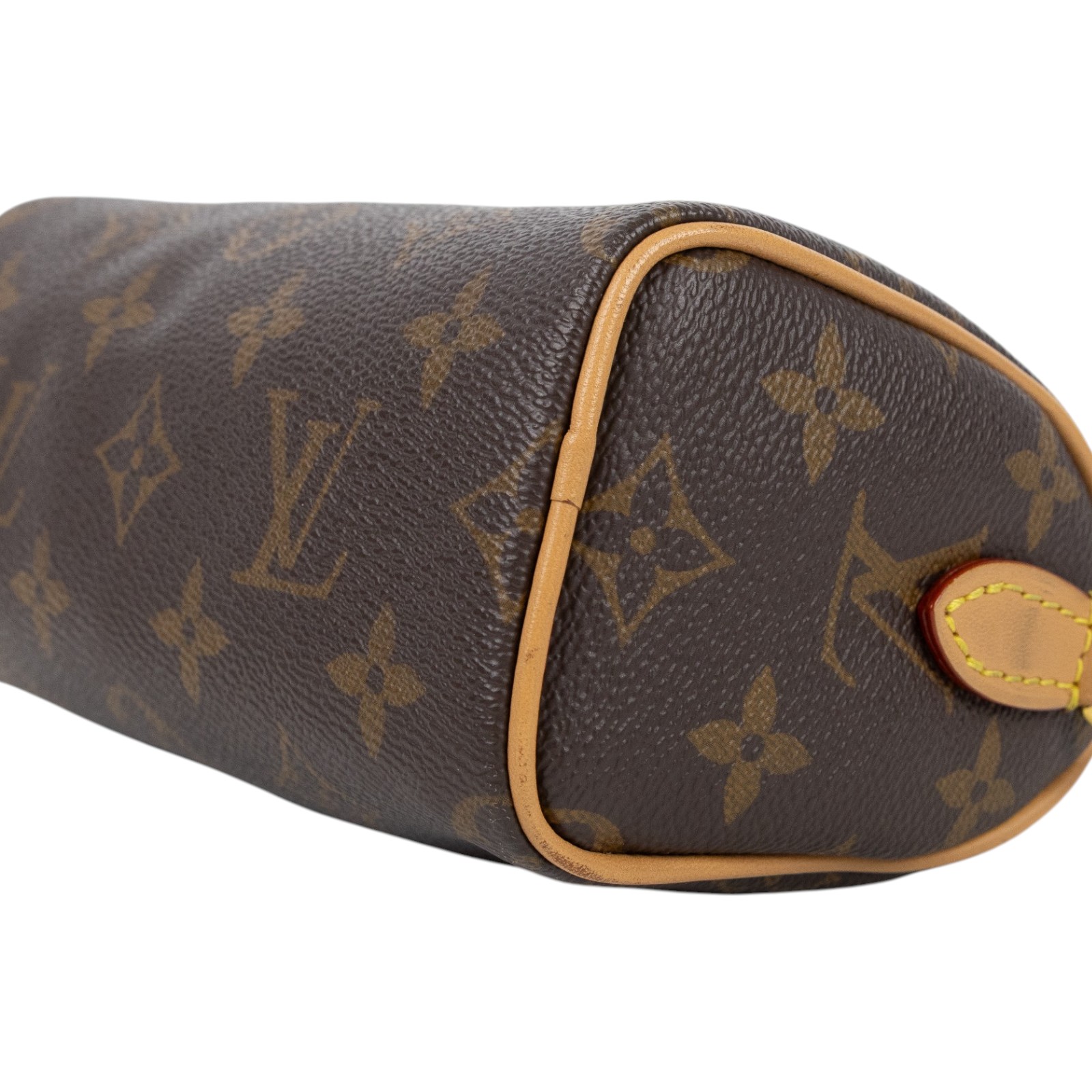 路易威登 LOUIS VUITTON Nano Speedy 原花 手提 肩背包 M81085 原花NANO SPEEDY 背帶