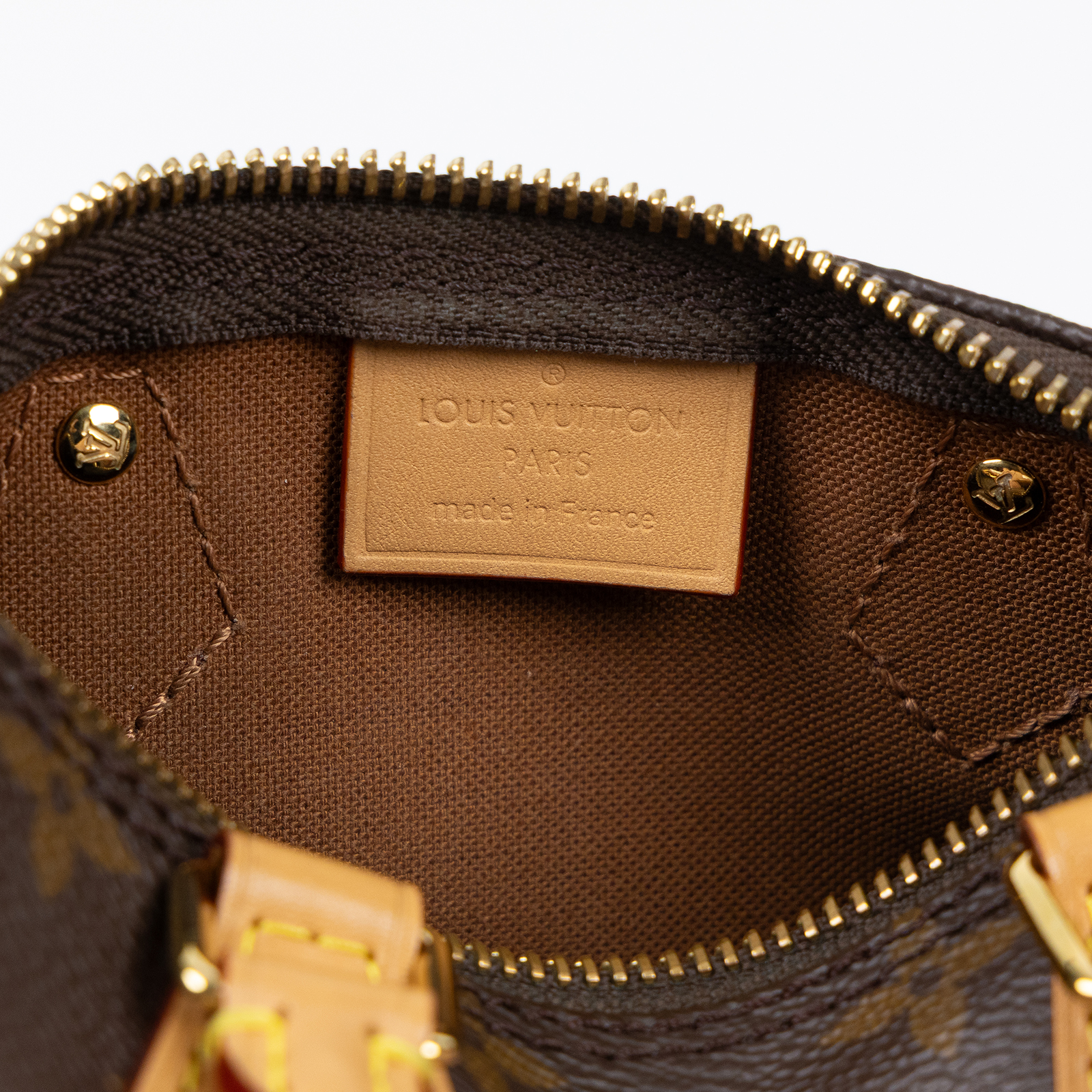 路易威登 LOUIS VUITTON Nano Speedy 原花 手提 肩背包 M81085 原花NANO SPEEDY 背帶