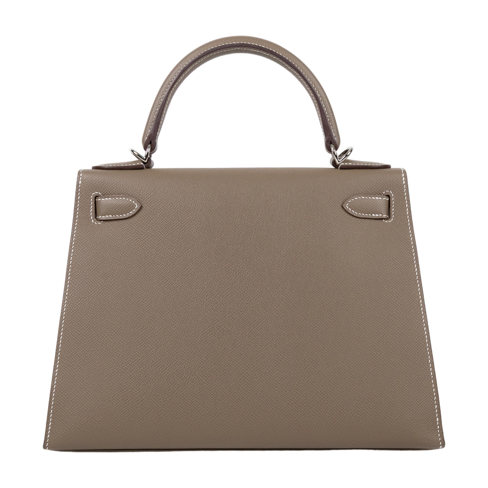 愛馬仕 Hermes Kelly Bag 凱莉包 28 銀色五金 大象灰 H042319CK18 /B IS 048 UY  原廠盒子/防塵袋/背帶/鎖組/購買證明