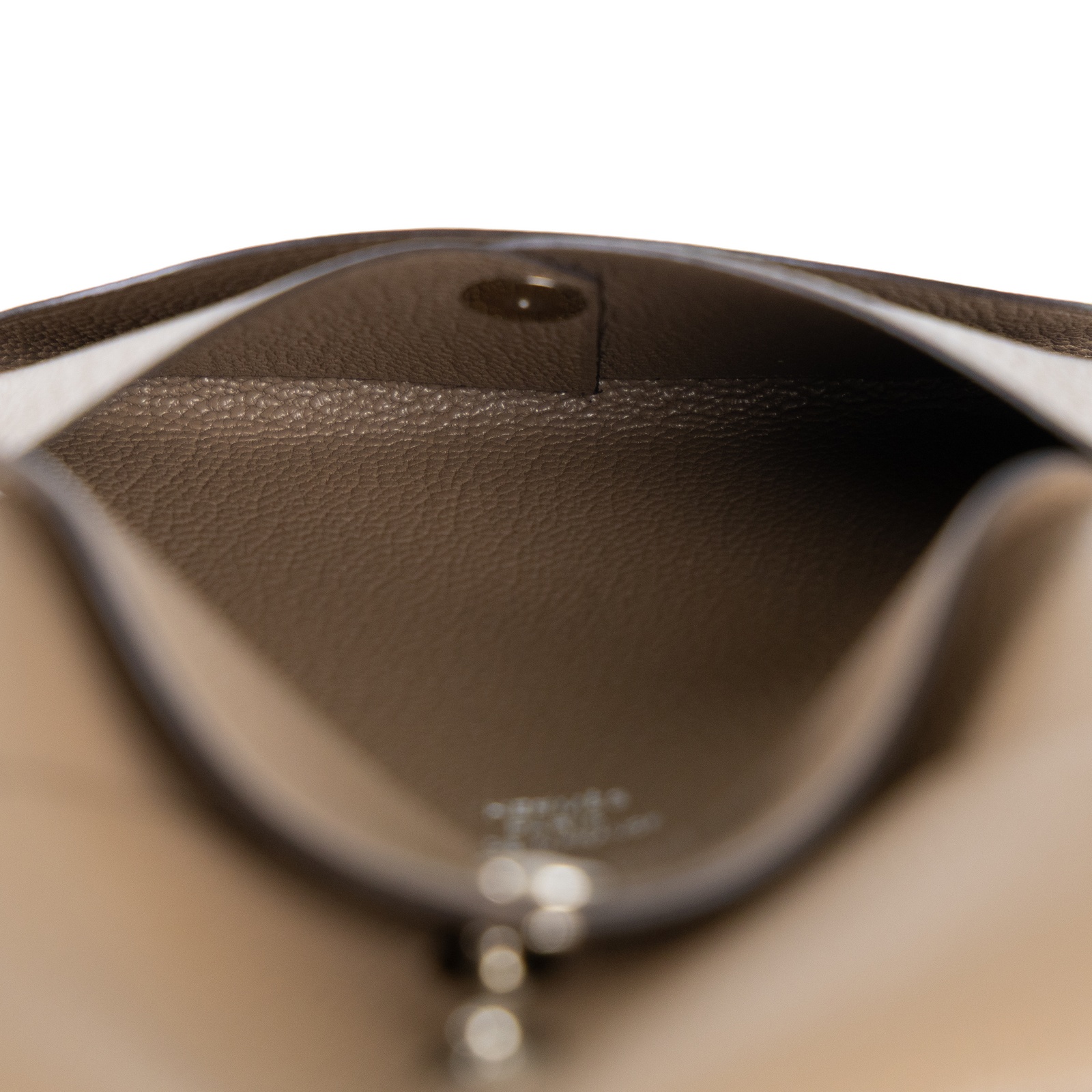 愛馬仕 Hermes Calvi Duo 卡包 CALD U UY 006 TM U刻 大象灰山羊皮CALVI DUO 原廠盒子