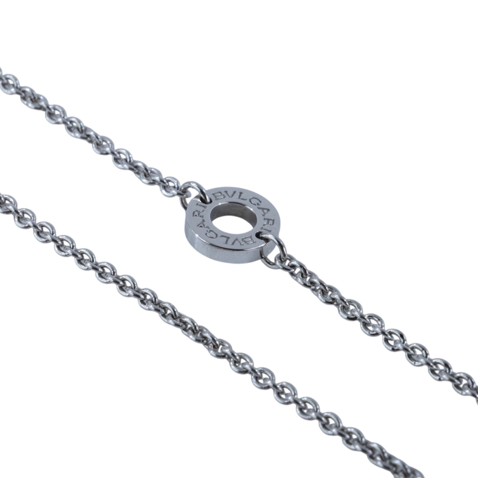 寶格麗 BVLGARI lgari Bvlgari 項鍊 18K白金 鑽石 361076_4350  原廠盒子2/保證卡