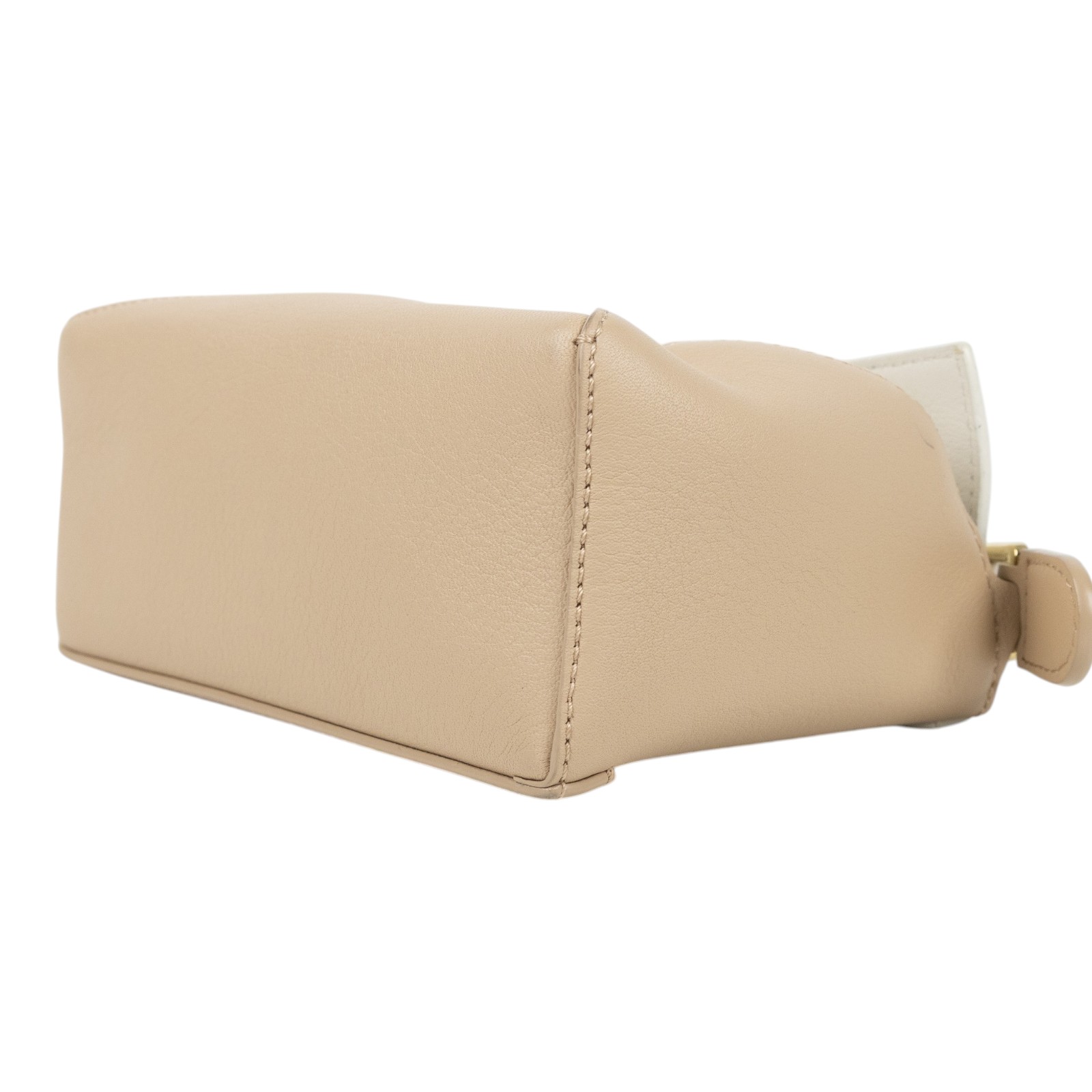 羅意威 LOEWE Mini Puzzle bag 手拿 肩背 斜背包 A510P88X30 白拚咖Puzzle Edge MINI 防塵袋/背帶