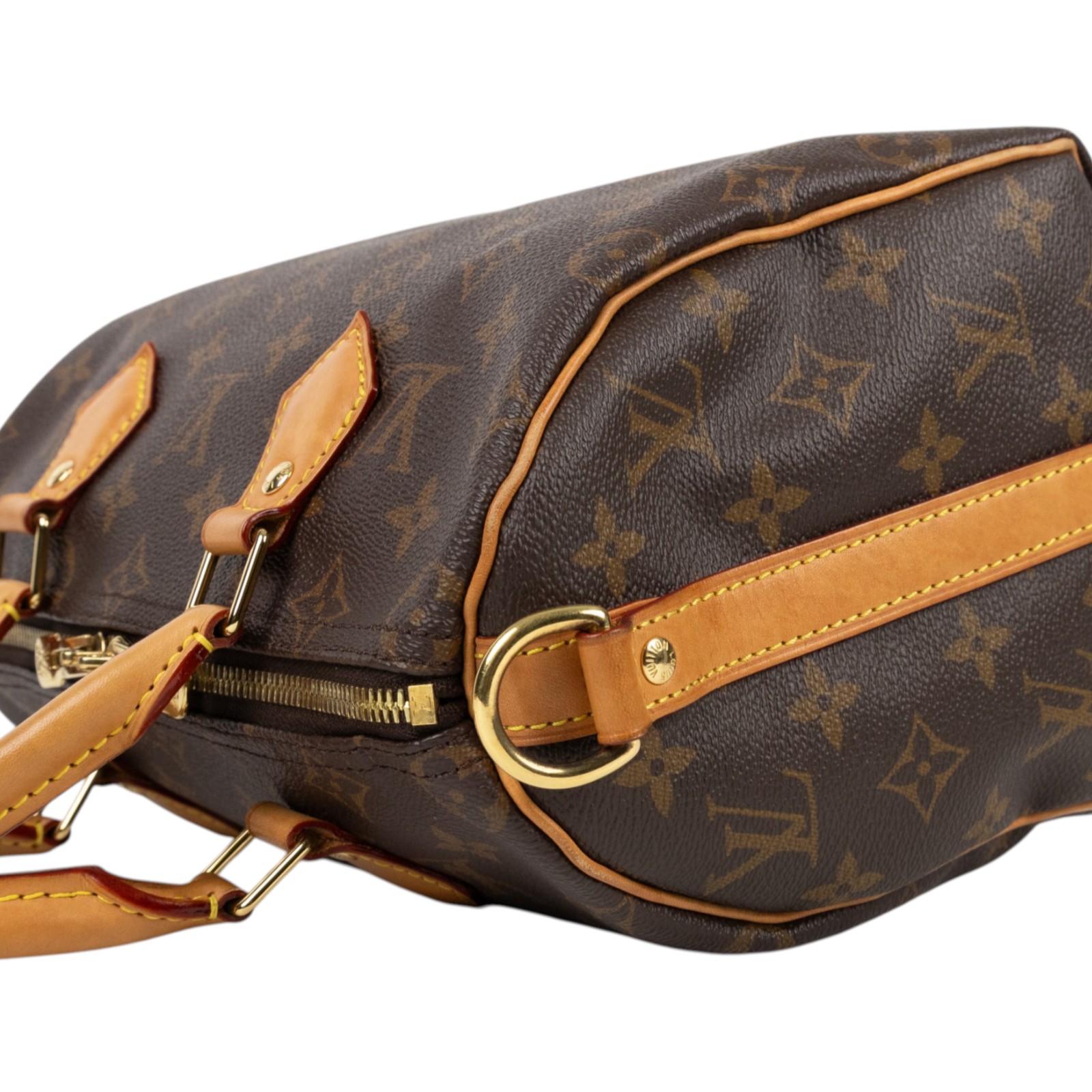 路易威登 LOUIS VUITTON Speedy Bandoulière  25 經典帆布 手提 斜背 波士頓包 M41113 晶片款  原廠盒子/防塵袋/背帶/鎖組