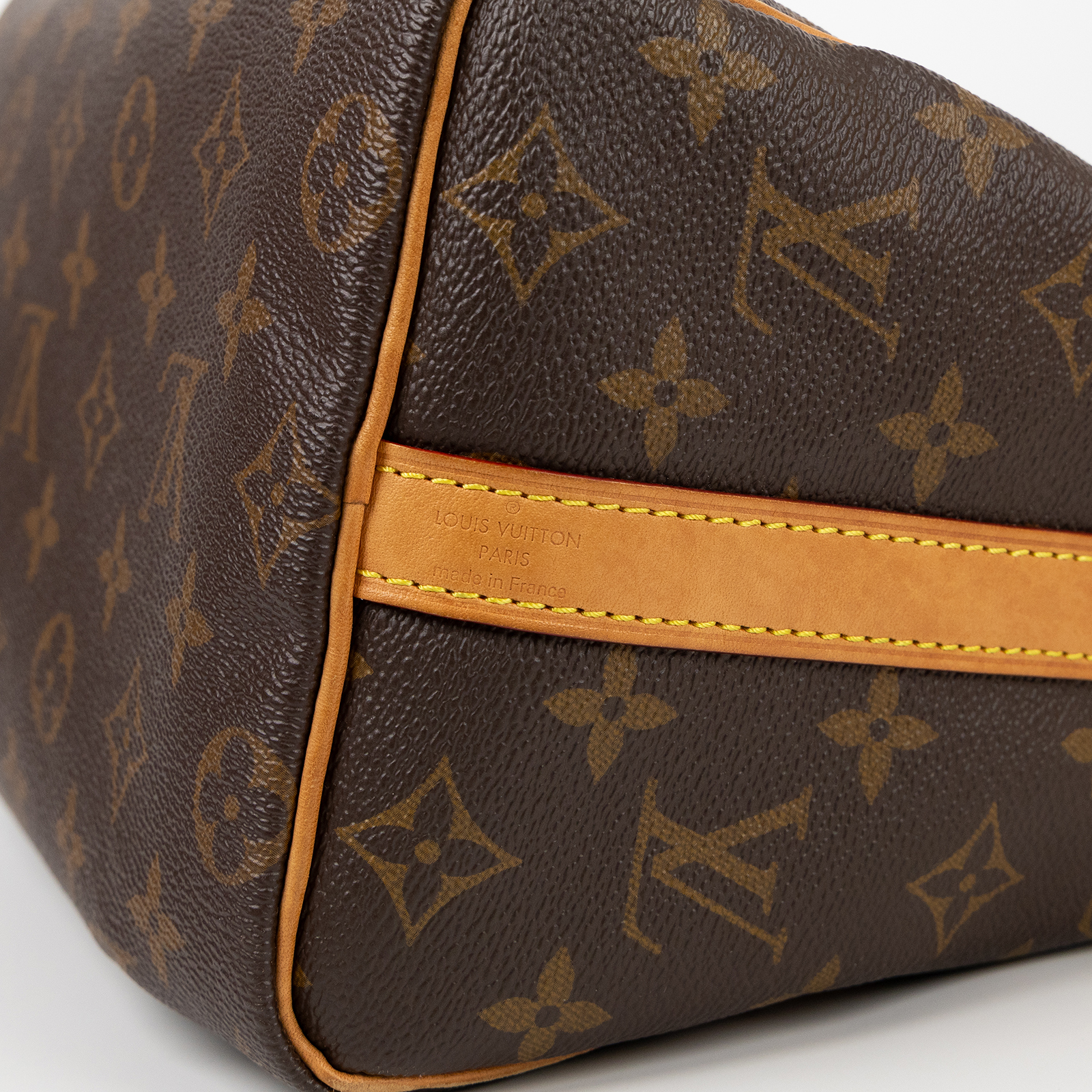 路易威登 LOUIS VUITTON Speedy Bandoulière  25 經典帆布 手提 斜背 波士頓包 M41113 晶片款  原廠盒子/防塵袋/背帶/鎖組