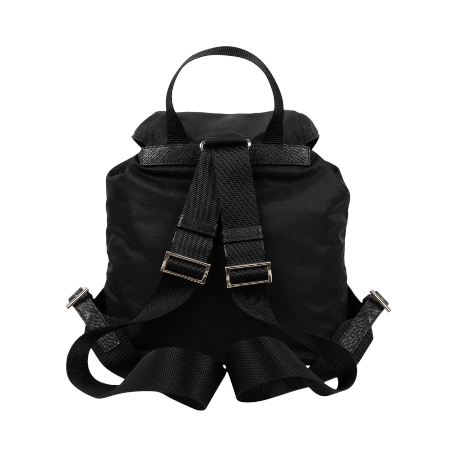 普拉達 PRADA Re-Nylon 背囊 小型 1BZ677_V44 黑尼龍後背包 防塵袋/保證卡