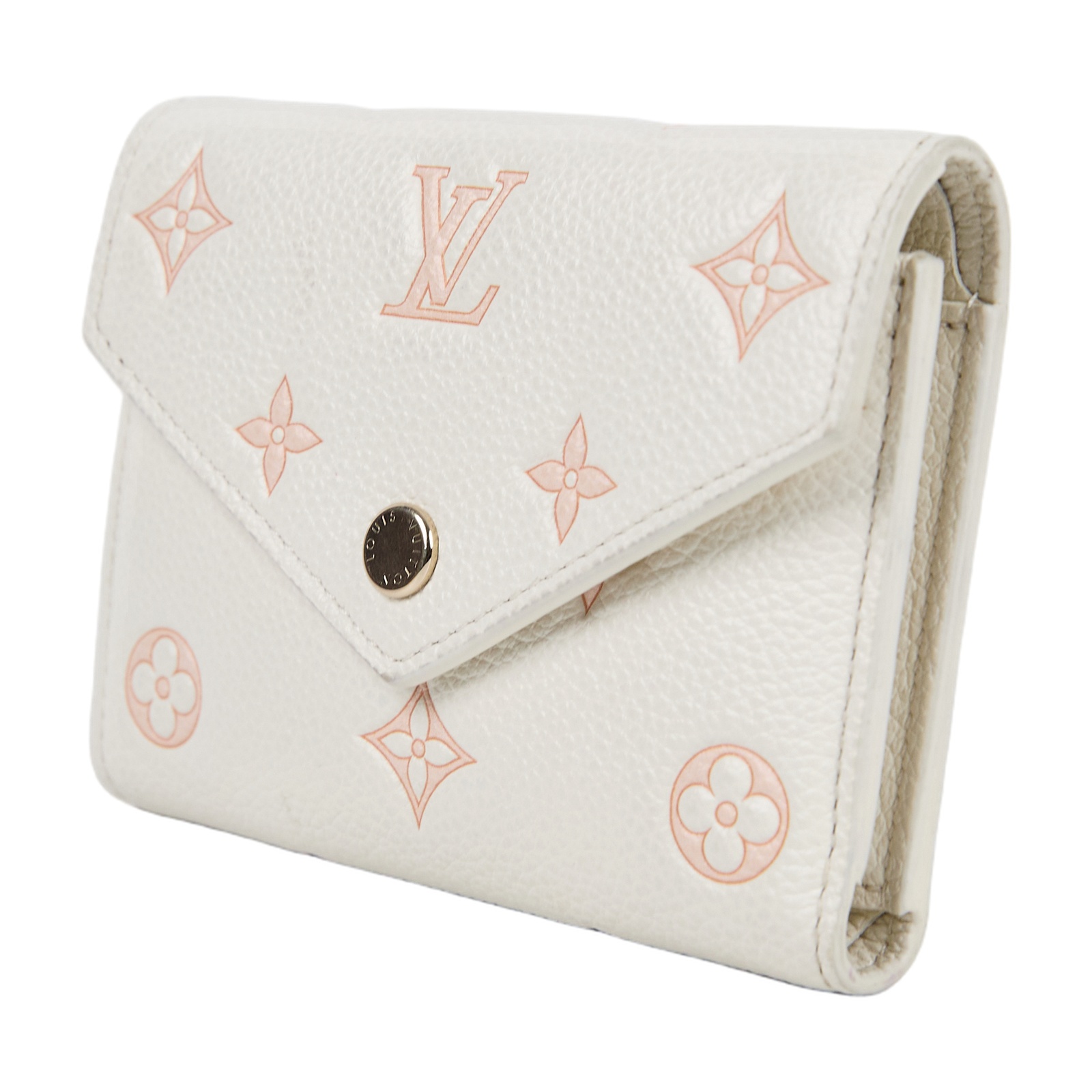 路易威登 LOUIS VUITTON Victorine 錢包 Monogram Empreinte M28299 晶片款  原廠盒子/防塵袋/日本購買證明