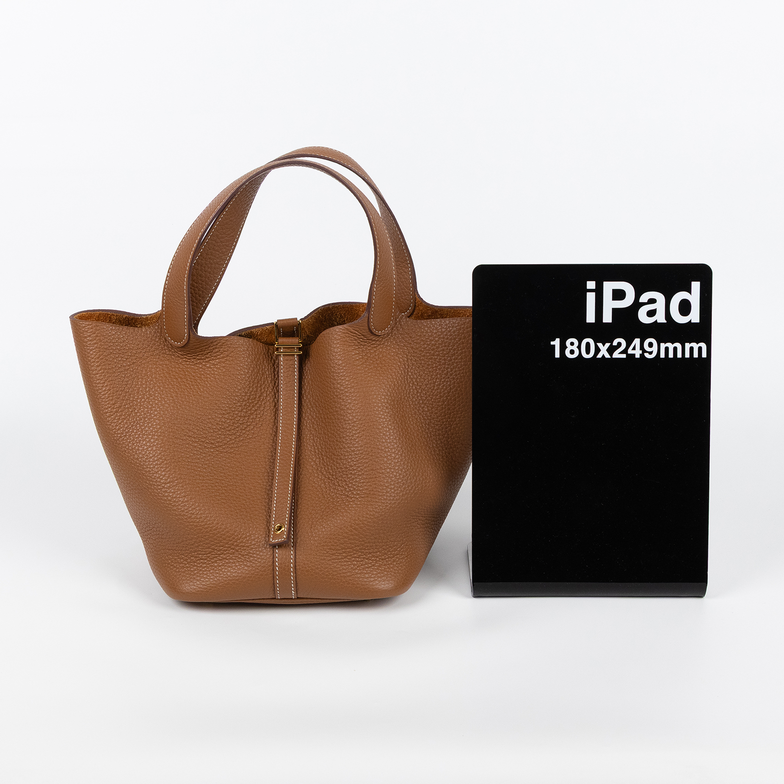 愛馬仕 Hermes Picotin Lock 22 菜籃子包 PT22 B AM 012 UH B刻 金棕picotin22 原廠盒子/防塵袋/鎖組