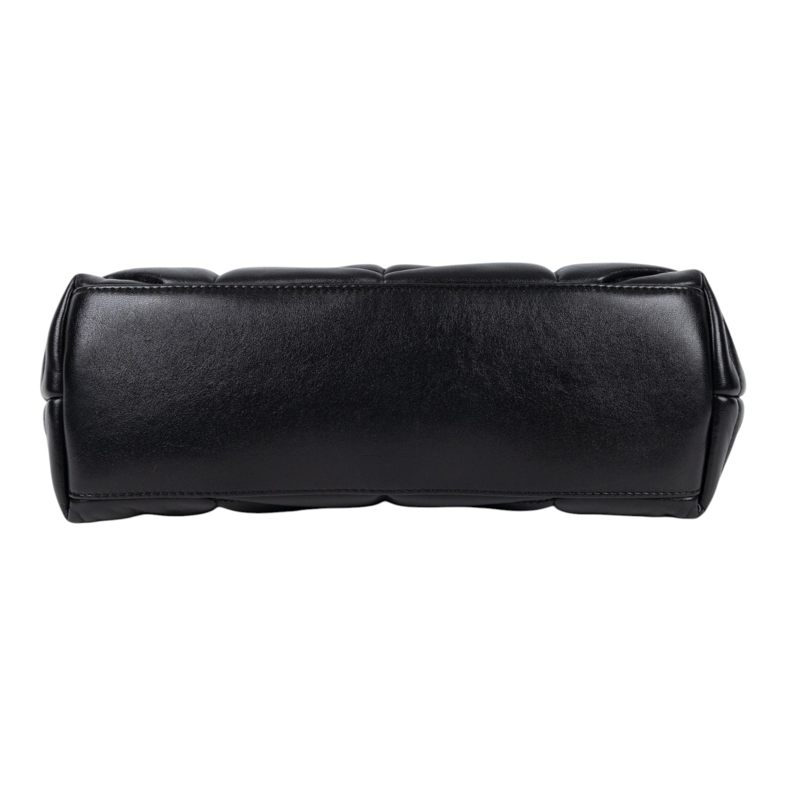 聖羅蘭 YSL SAINT LAURENT Puffer 絎縫納帕皮包 小型 銀色五金 5774761EL00 黑金PUFFER小號 無附屬品