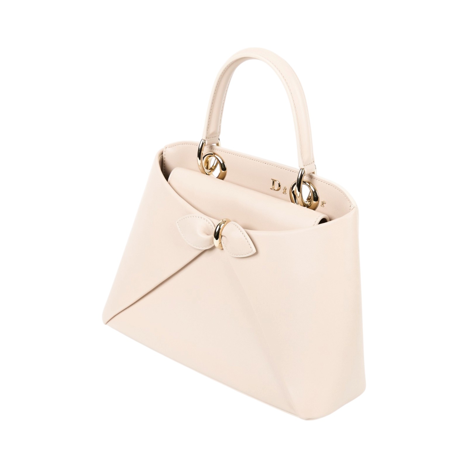 迪奧 CHRISTIAN DIOR Cigale Small 手提包 肩背包 斜背包 小號 M0737OHJU 淺咖CIGALE SMALL 防塵袋/背帶