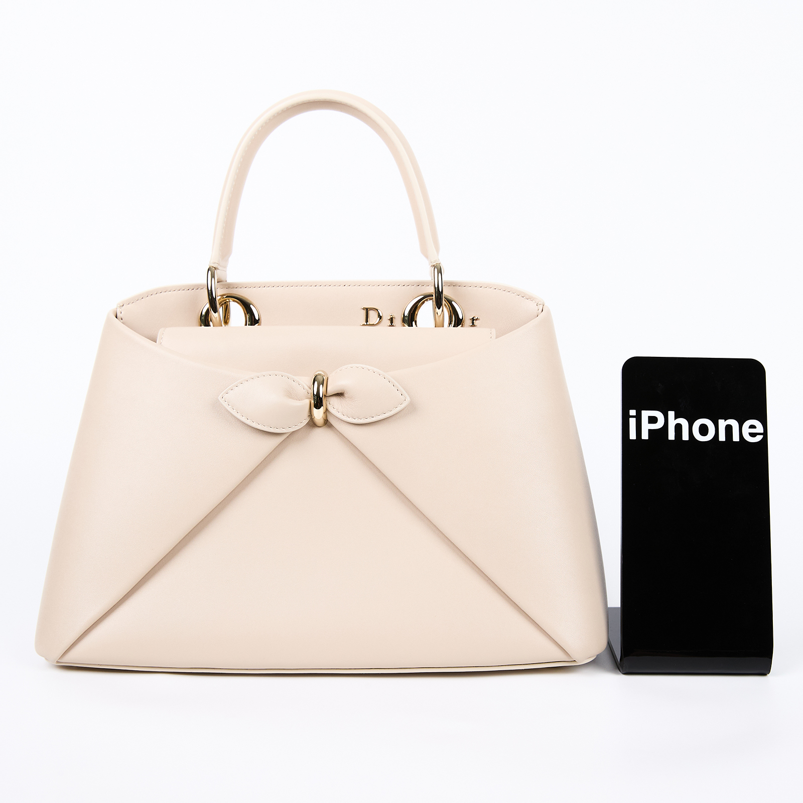 迪奧 CHRISTIAN DIOR Cigale Small 手提包 肩背包 斜背包 小號 M0737OHJU 淺咖CIGALE SMALL 防塵袋/背帶