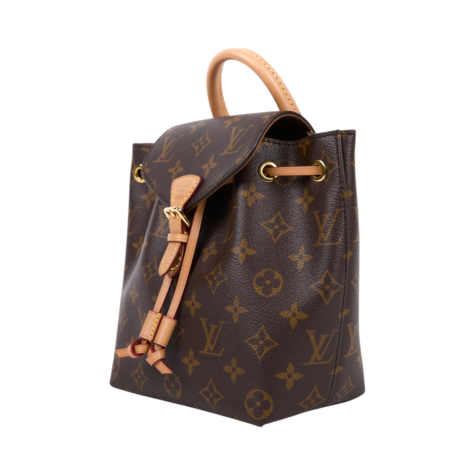 路易威登 LOUIS VUITTON Montsouris BB 經典帆布 後背包 M45502  原廠盒子/防塵袋/背帶2