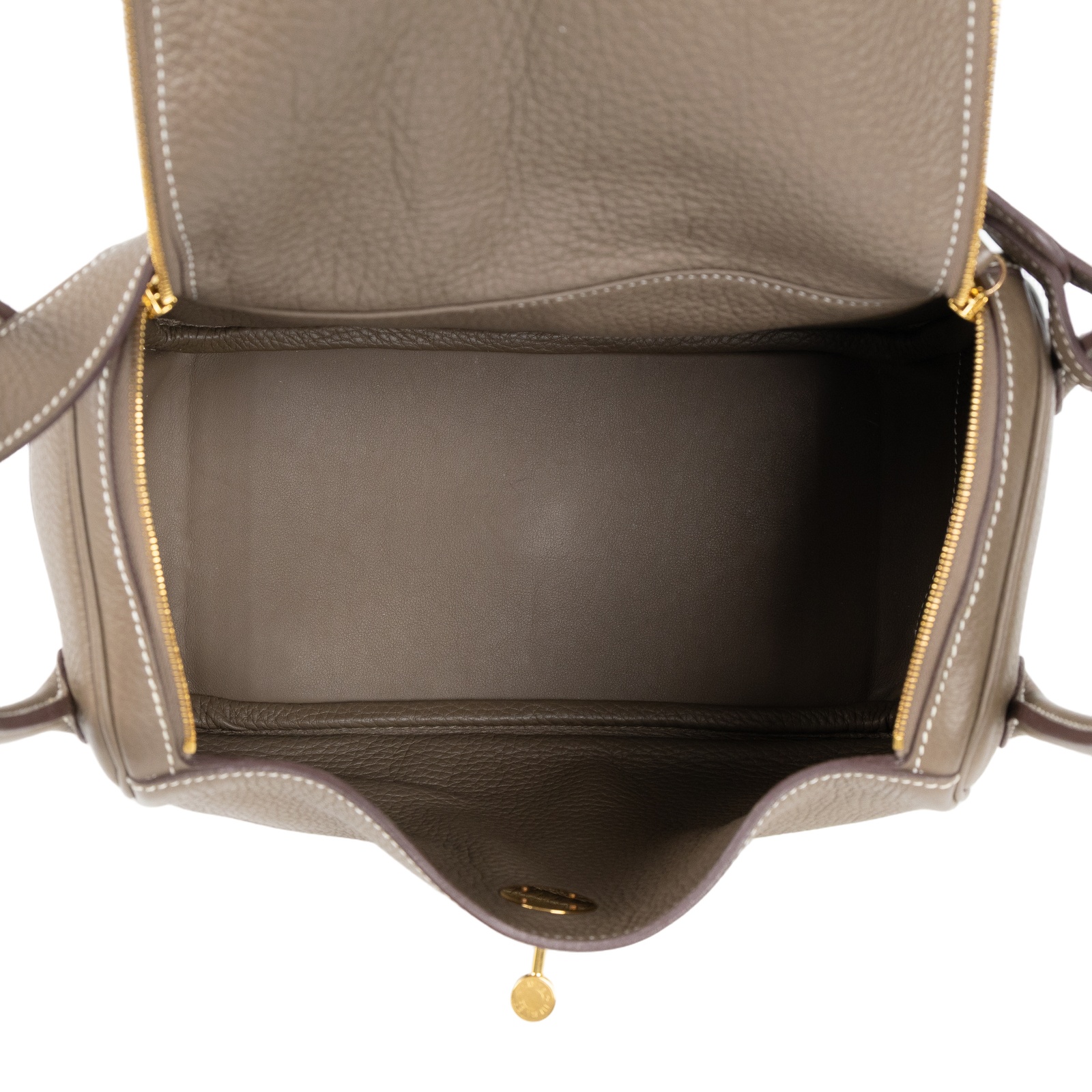 愛馬仕 Hermes Lindy 琳迪包 26 大象灰 金色五金 H073428CC18 /W MM 205 GU  原廠盒子/防塵袋