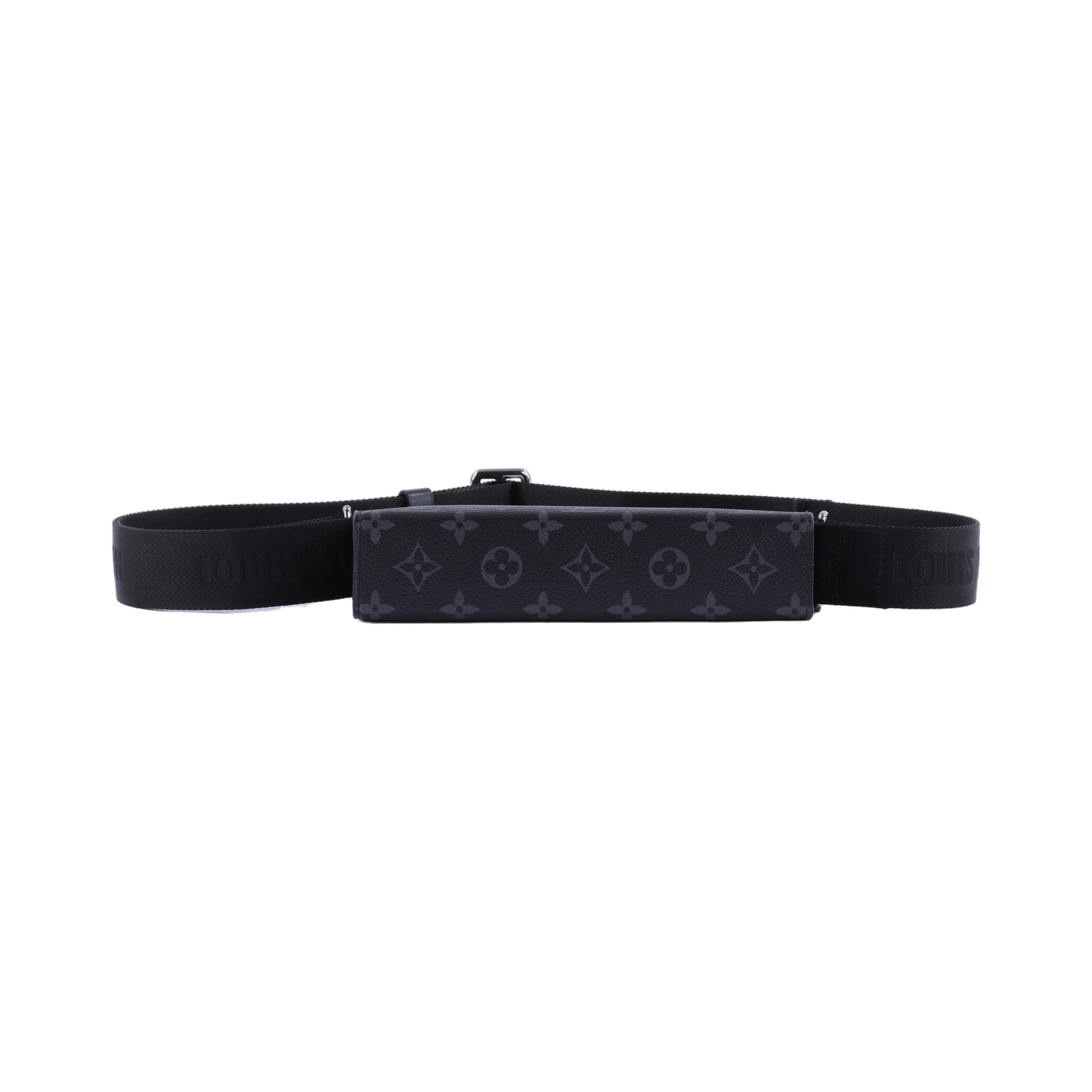 路易威登 LOUIS VUITTON Gaston 隨身錢包 肩背 Eclipse Reverse塗層帆布 黑色 M81124 晶片款  原廠盒子/防塵袋/背帶/購買證明