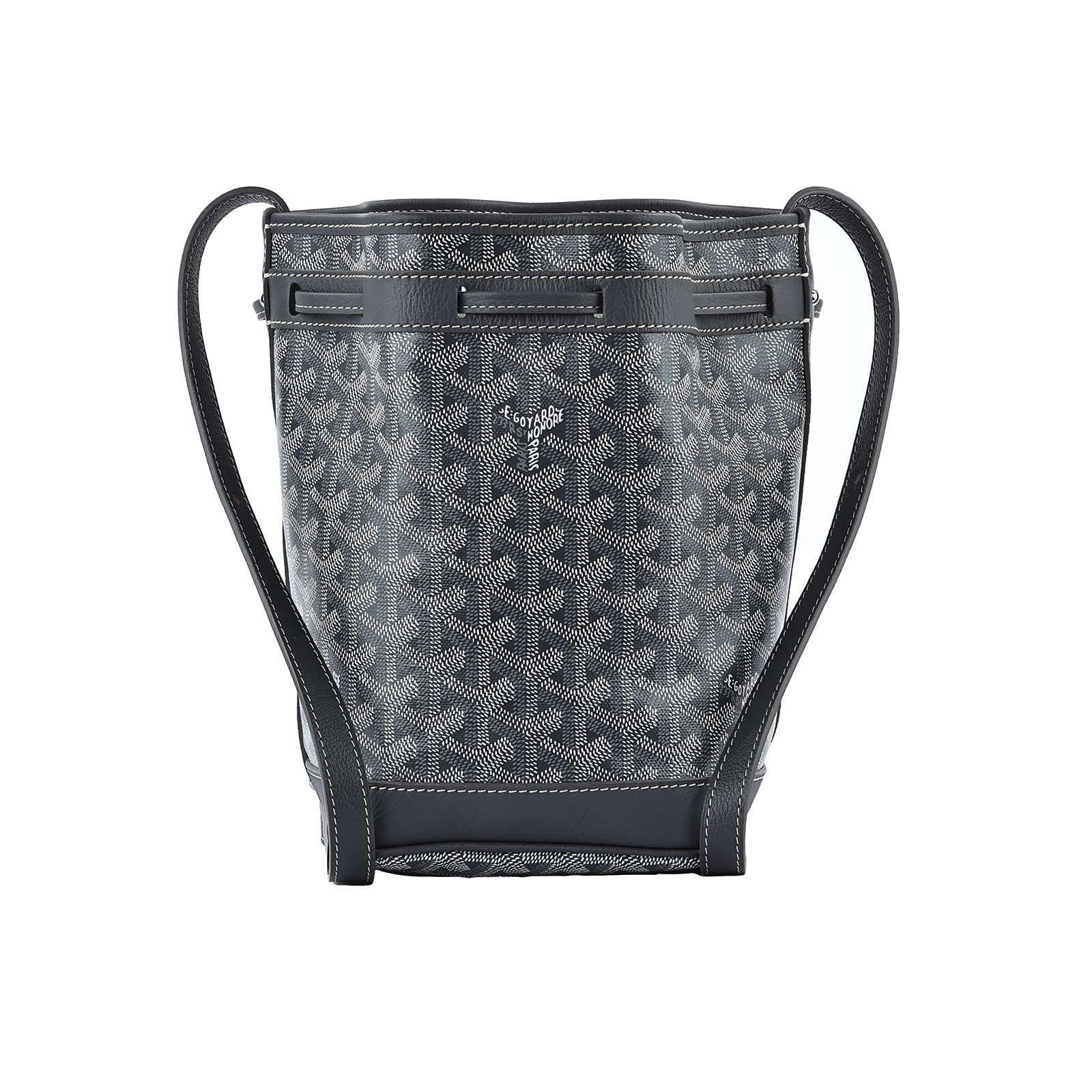 高雅德 GOYARD Petit Flot Bucket PM Bag 水桶包 PEFLOTPMLTY 灰色水桶包 防塵袋