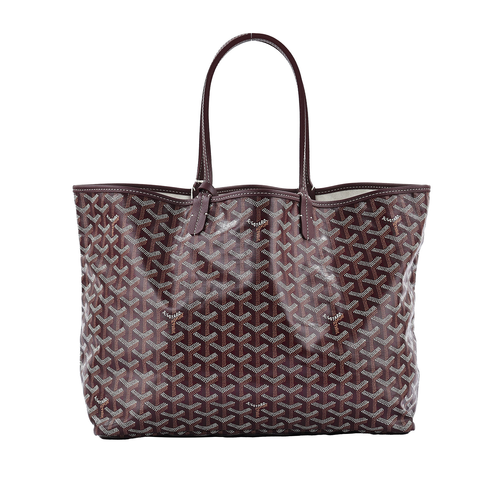 高雅德 GOYARD Saint Louis PM Bag 托特包 STLOUIPMLTY 酒紅色Saint Louis PM Bag 防塵袋