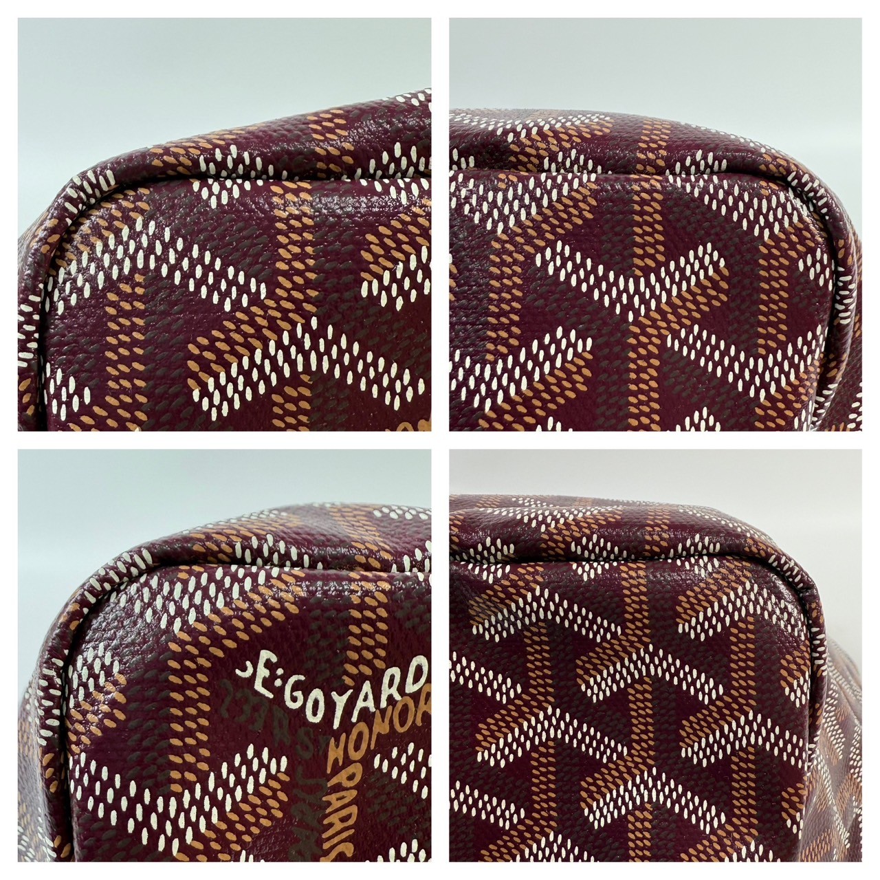 高雅德 GOYARD Saint Louis PM Bag 托特包 STLOUIPMLTY 酒紅色Saint Louis PM Bag 防塵袋