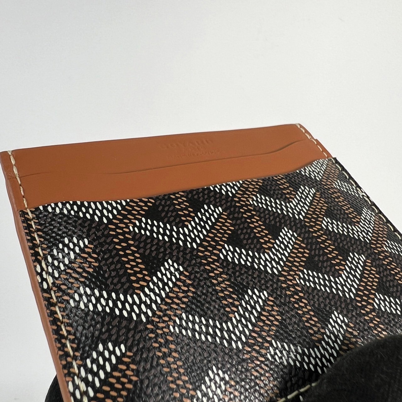 高雅德 GOYARD Saint-Sulpice Card Wallet 卡夾 STSULPPMLTY 棕色卡夾 原廠盒子/防塵袋