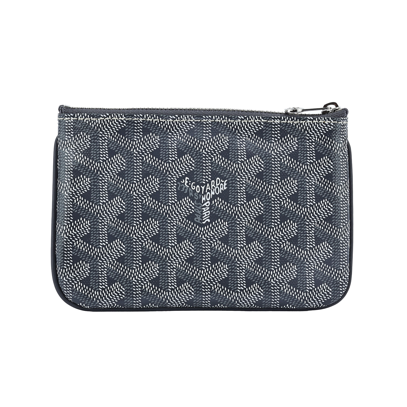 高雅德 GOYARD Sénat Nano Key Pouch 鑰匙包 SENAPCNANTY 灰色POUCH MINI 原廠盒子/防塵袋