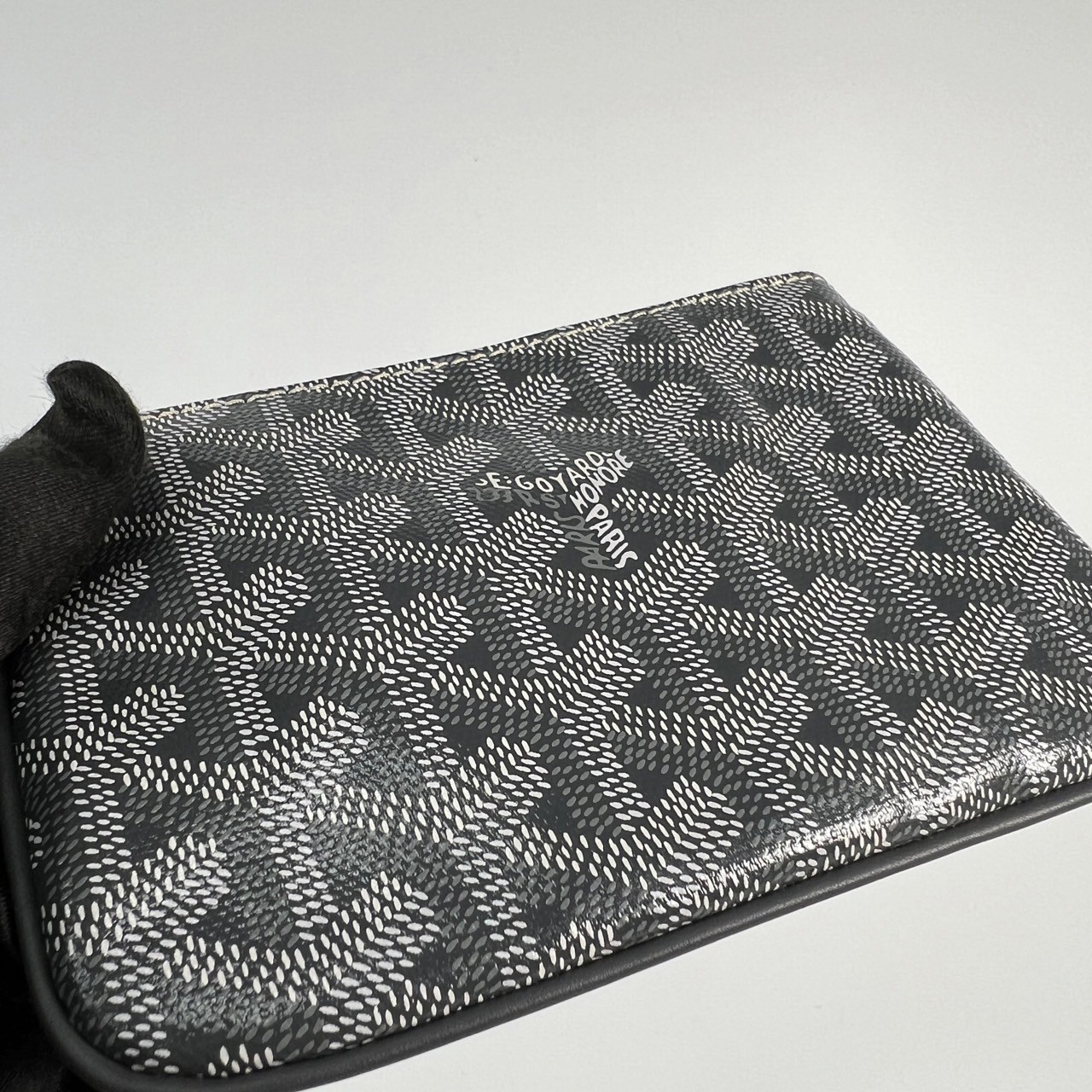 高雅德 GOYARD Sénat Nano Key Pouch 鑰匙包 SENAPCNANTY 灰色POUCH MINI 原廠盒子/防塵袋