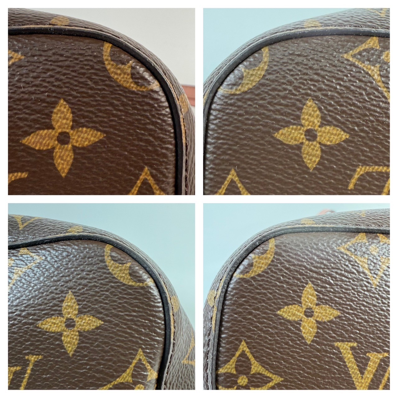 路易威登 LOUIS VUITTON NéoNoé MM 經典帆布 肩背 水桶包 粉紅色 M44022 ＜確保＞原花粉NEONOE 防塵袋