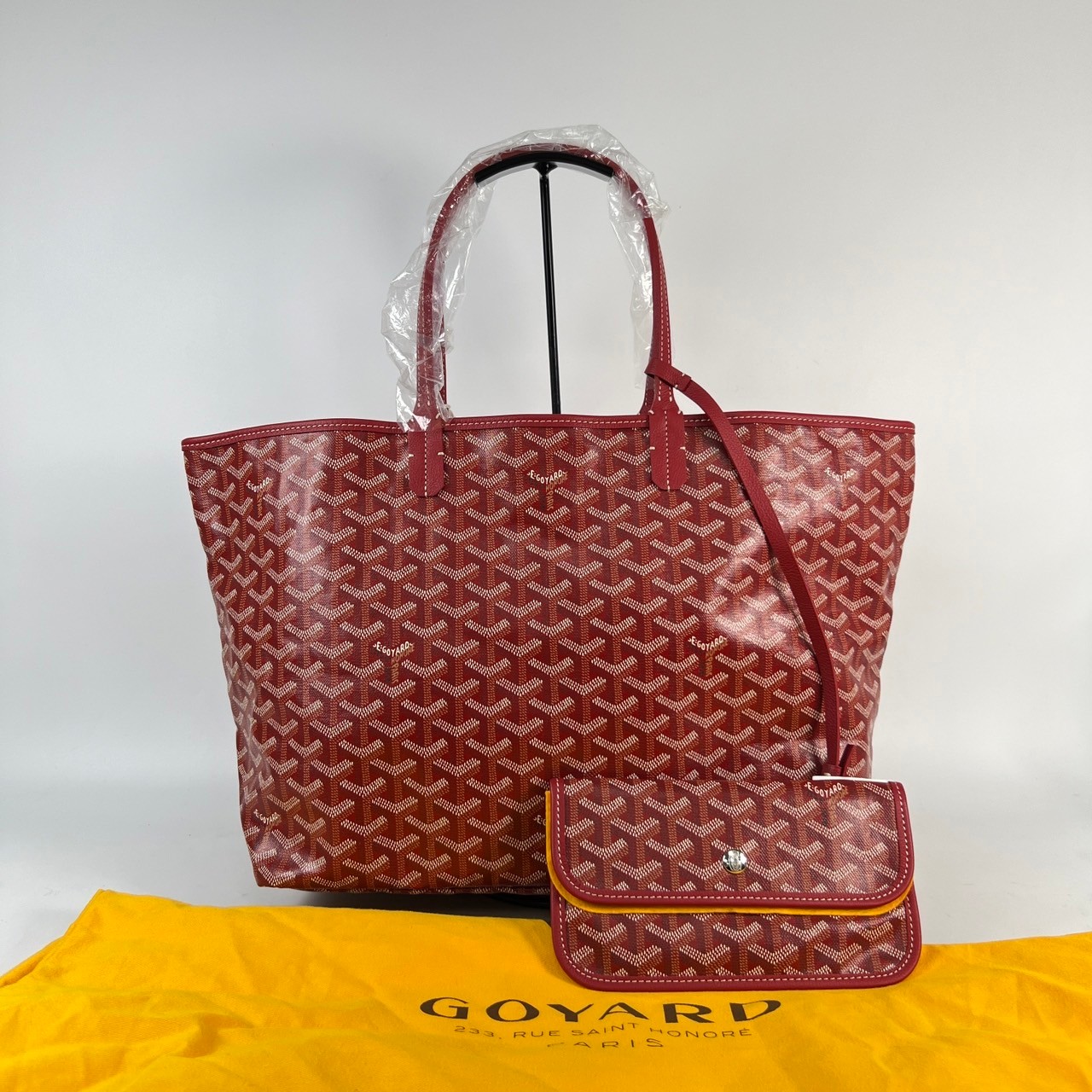 高雅德 GOYARD Saint Louis PM Bag 托特包 STLOUIPMLTY 紅Saint Louis PM Bag DUST ABG