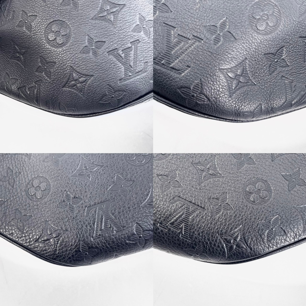 路易威登 LOUIS VUITTON Discovery 壓花小牛皮 腰包 黑色 M44388 晶片款 Discovery 黑壓紋腰包