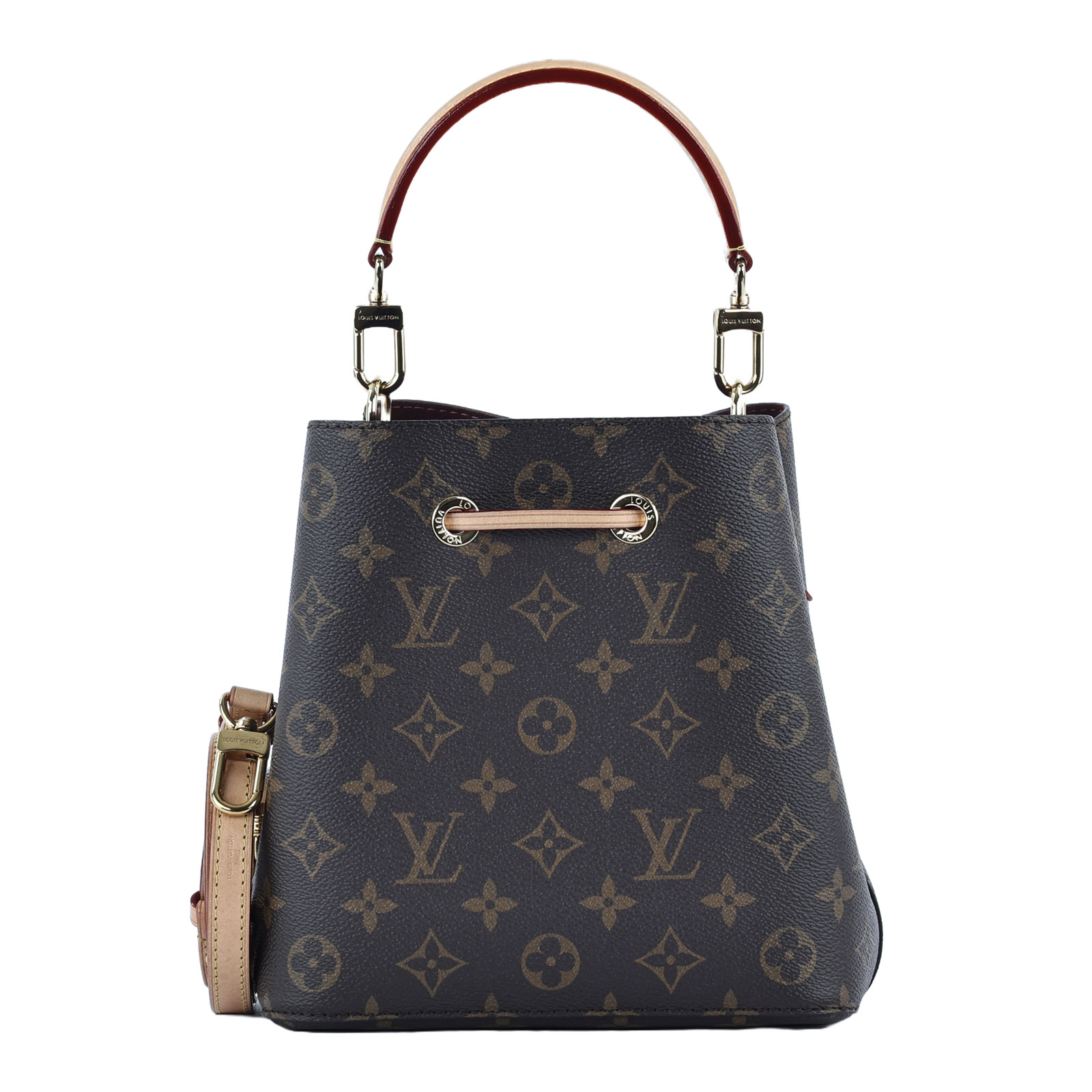 路易威登 LOUIS VUITTON Néonoé BB 經典帆布 束口水桶包 M46581 晶片款 原花NEONOE BB 原廠盒子/防塵袋/購買證明/背帶