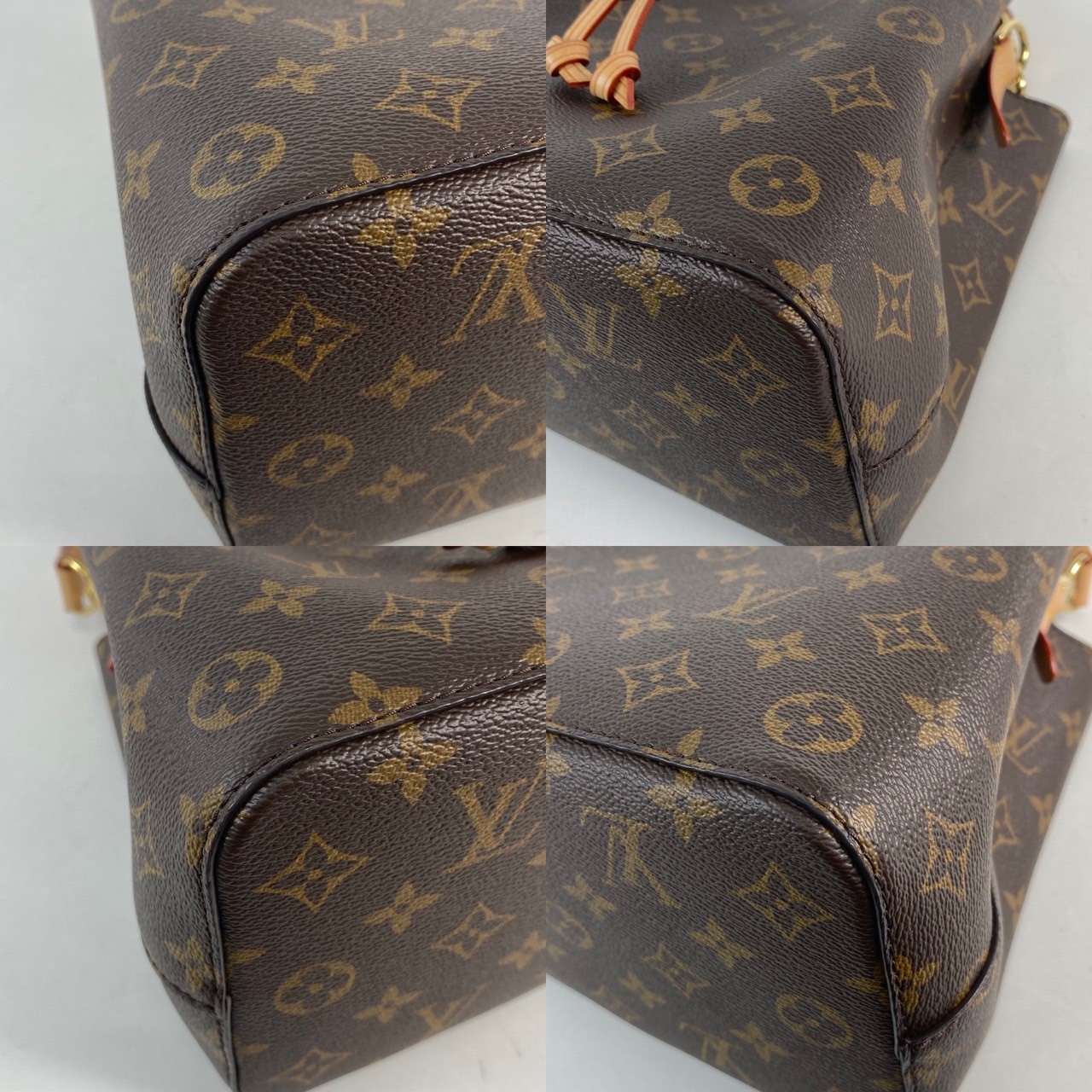 路易威登 LOUIS VUITTON Néonoé BB 經典帆布 束口水桶包 M46581 晶片款 原花NEONOE BB 原廠盒子/防塵袋/購買證明/背帶