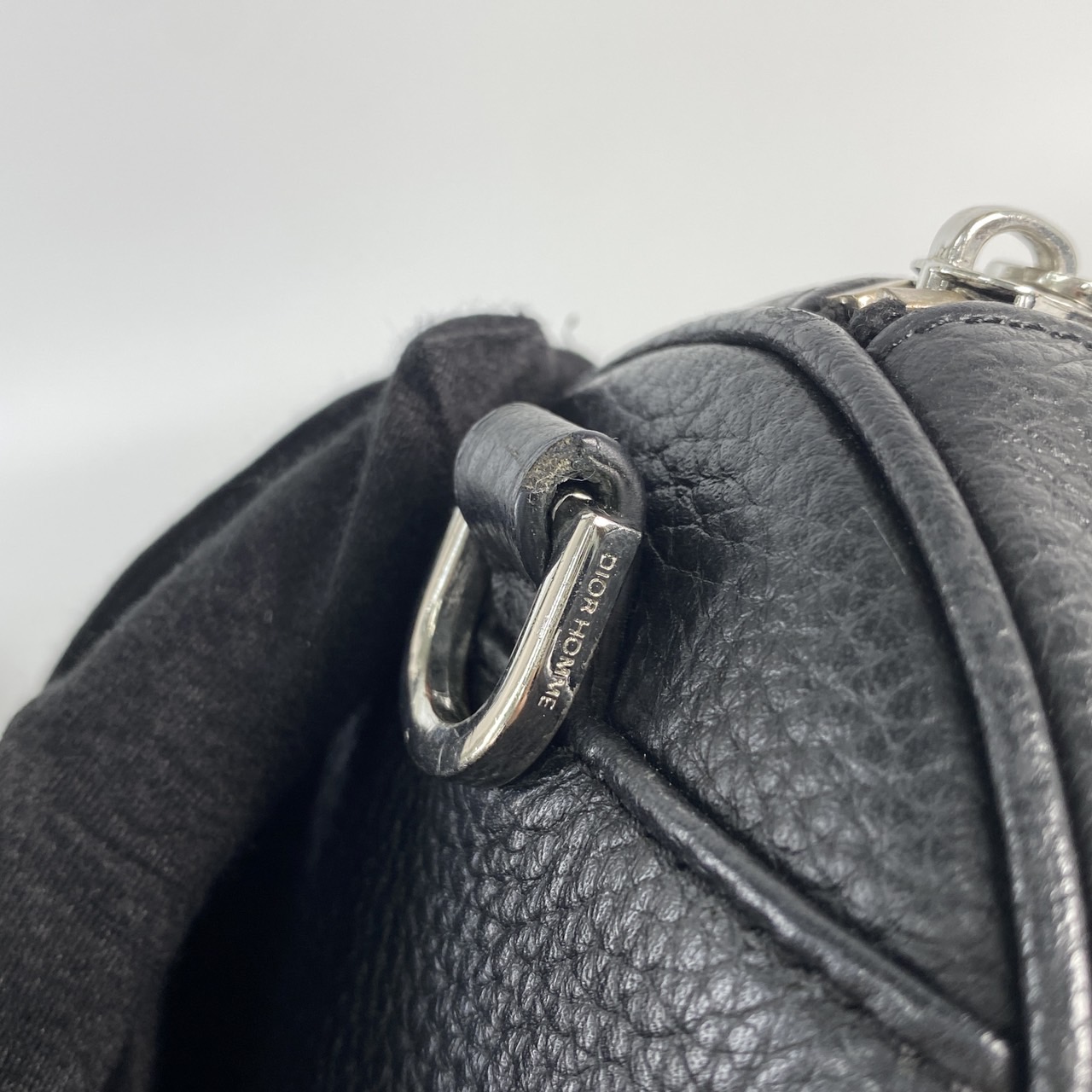 迪奧 CHRISTIAN DIOR Roller Bag 斜背包滾筒包  黑ROLLER 圓桶包 背帶