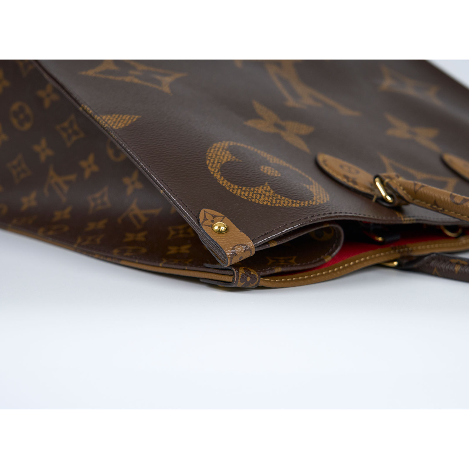 路易威登 LOUIS VUITTON OnTheGo GM 購物袋 老花 手提包 M45320 原花 ON THE GO GM 防塵袋