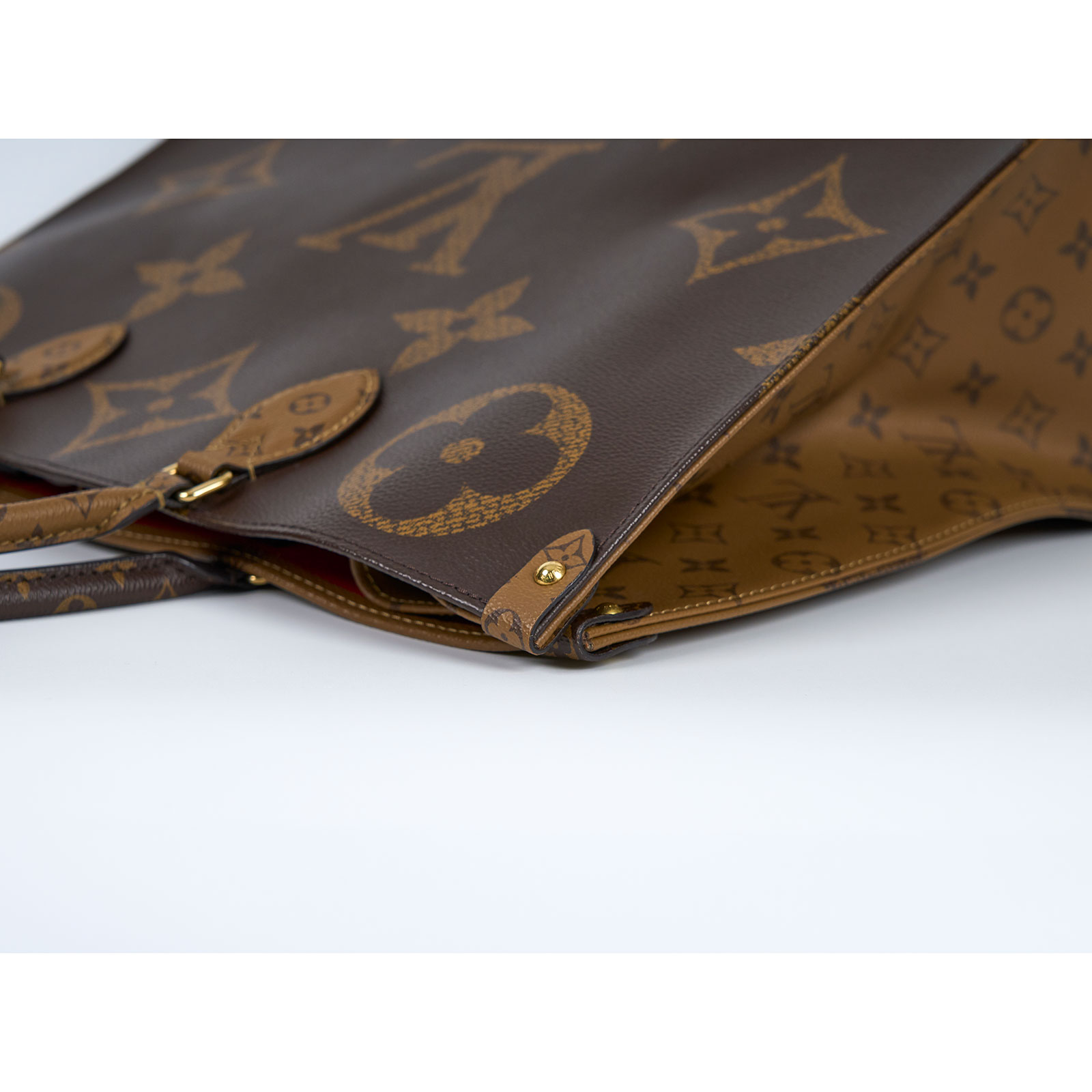 路易威登 LOUIS VUITTON OnTheGo GM 購物袋 老花 手提包 M45320 原花 ON THE GO GM 防塵袋