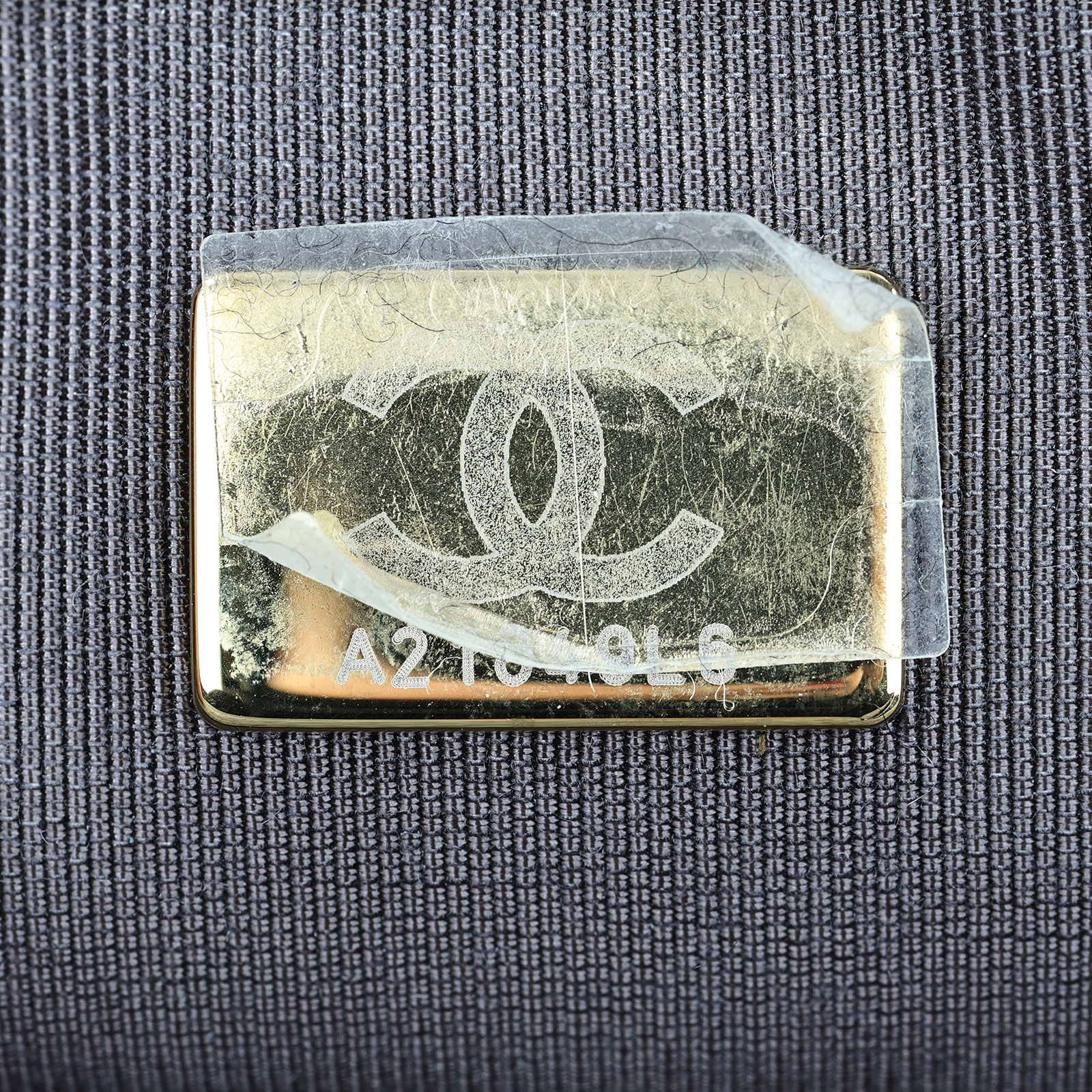 香奈兒 CHANEL 19 口蓋包 菱格紋 金銀鍊帶 手提 肩背包 AS1160 晶片款 灰毛呢19BAG 26CM 防塵袋