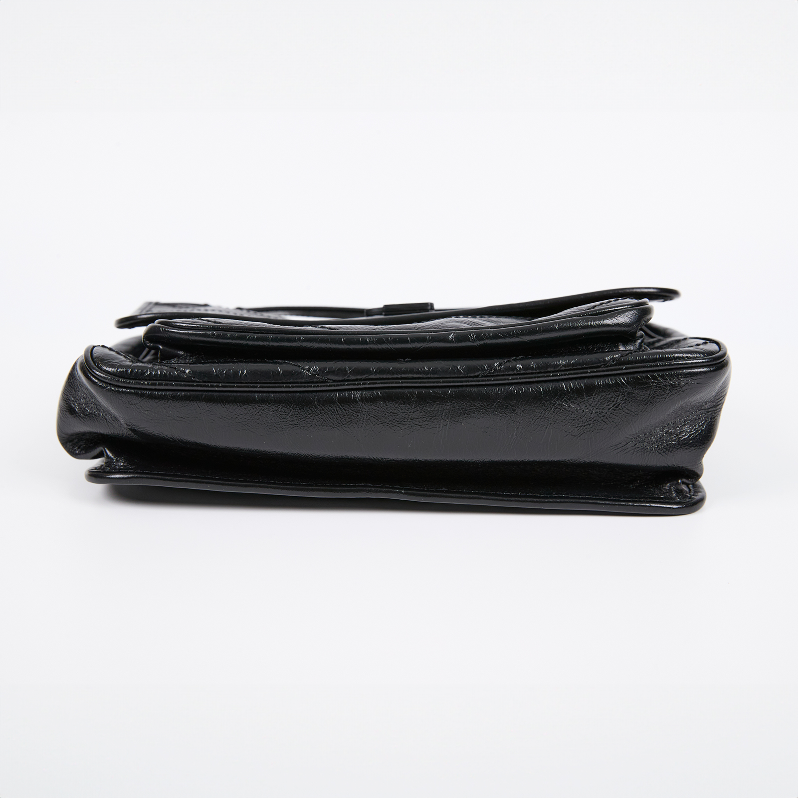 聖羅蘭 YSL SAINT LAURENT Niki 復古皮革 中型手袋 6331580EN04 黑NIKI中號 防塵袋/購買證明正本