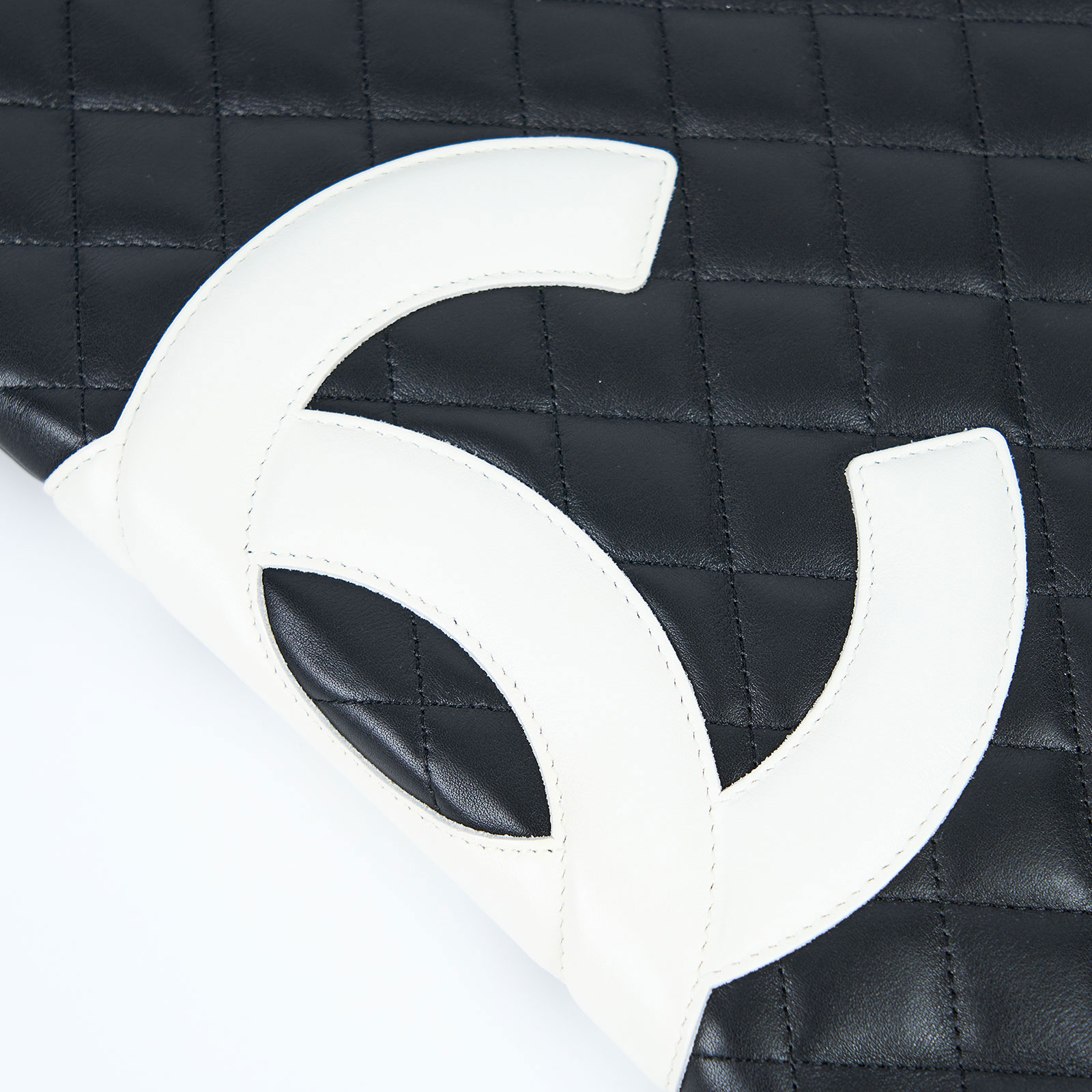 香奈兒 CHANEL Cambon Flat Tote Bag 托特包 A28126 ☆黑康朋扁形托特包 防塵袋/保證卡