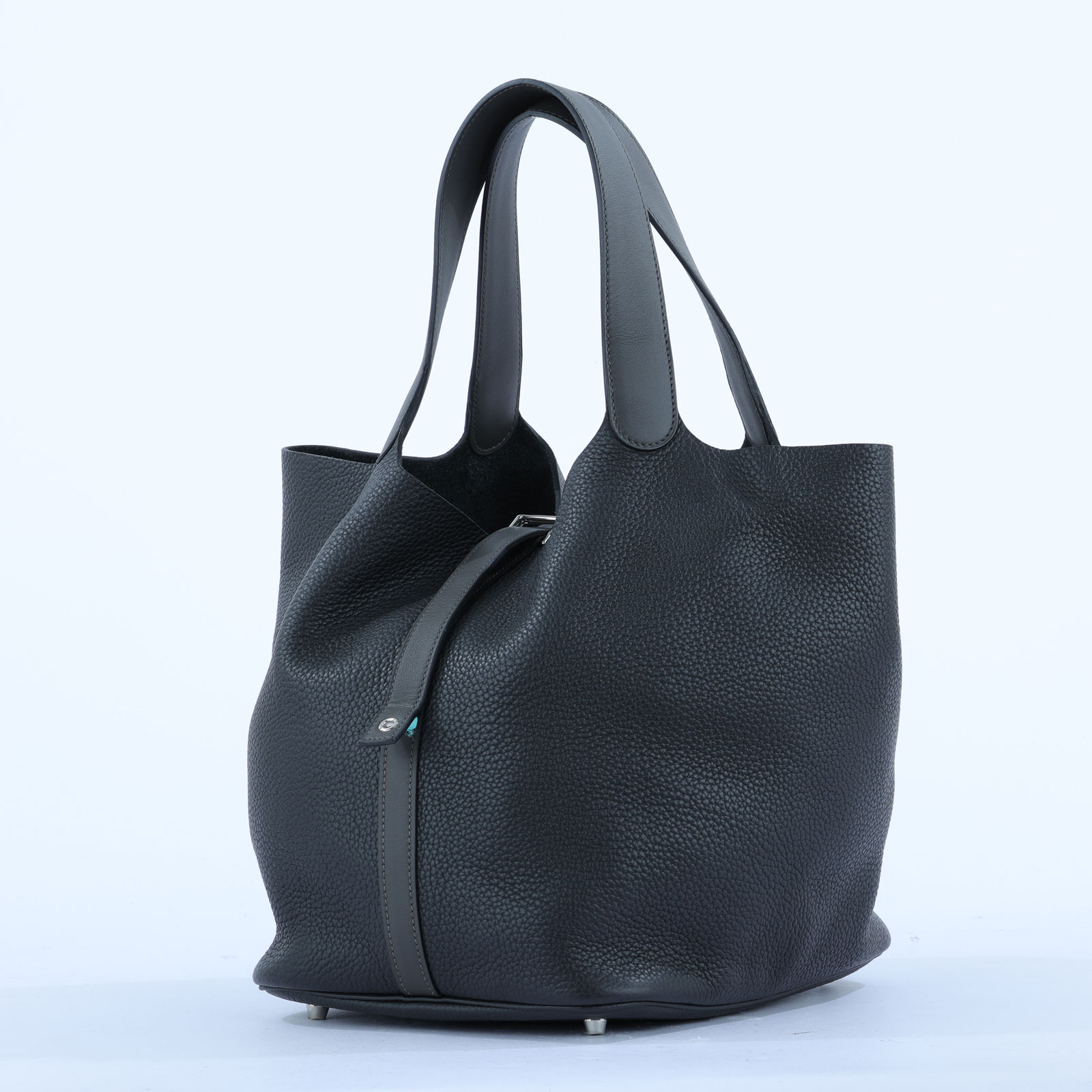 愛馬仕 Hermès Picotin Lock 26 菜籃子包 PT26 口R R刻 深灰PICOTIN 26 原廠盒子/防塵袋/鎖組
