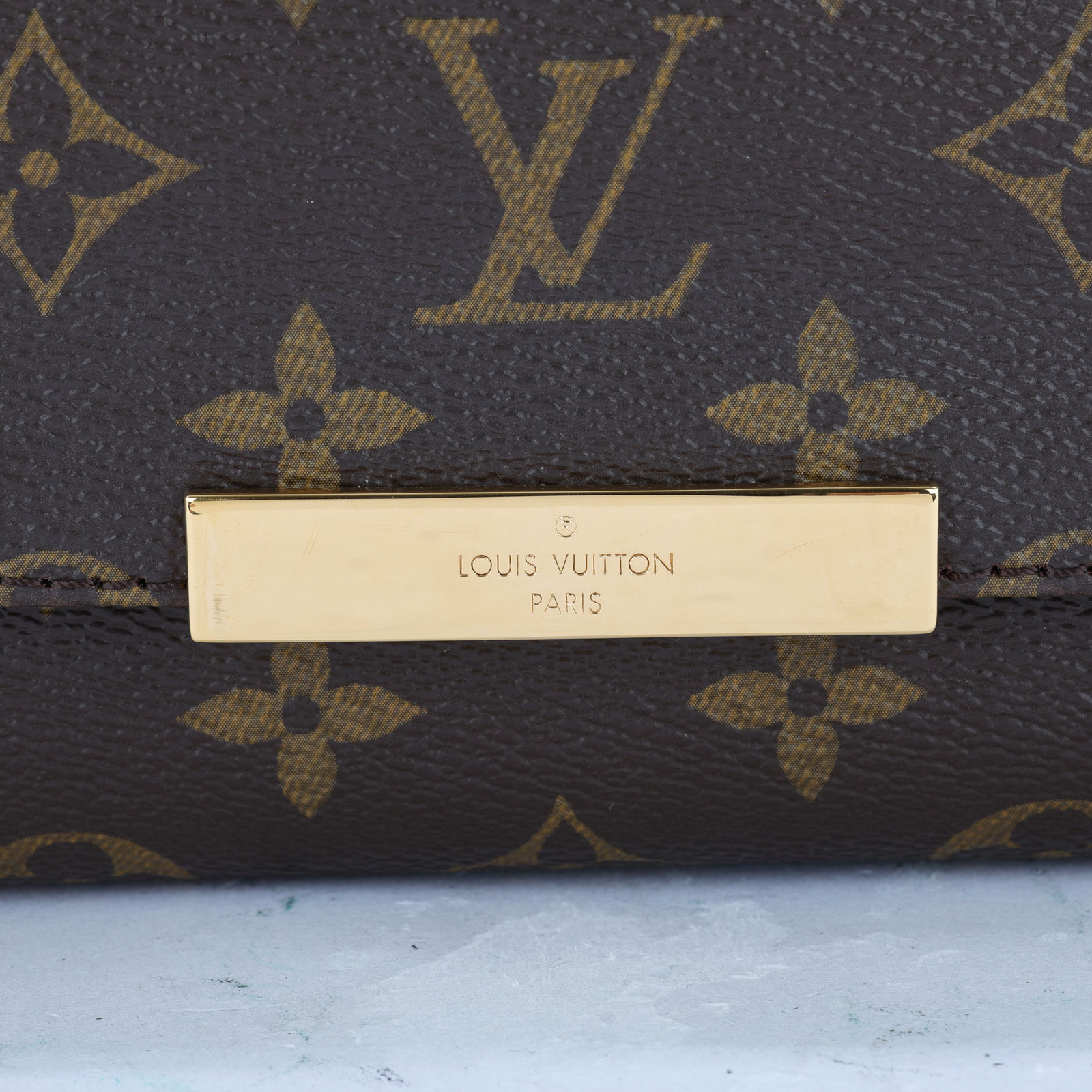 路易威登 LOUIS VUITTON Favorite MM 經典帆布 鍊條肩背包 M40718 Favorite MM原花鍊條肩背包 防塵袋/背帶