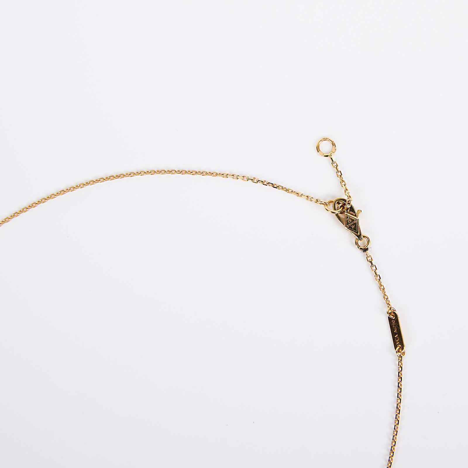 梵克雅寶 Van Cleef & Arpels Sweet Alhambra 吊墜 VCARN59M00  原廠盒子/證書