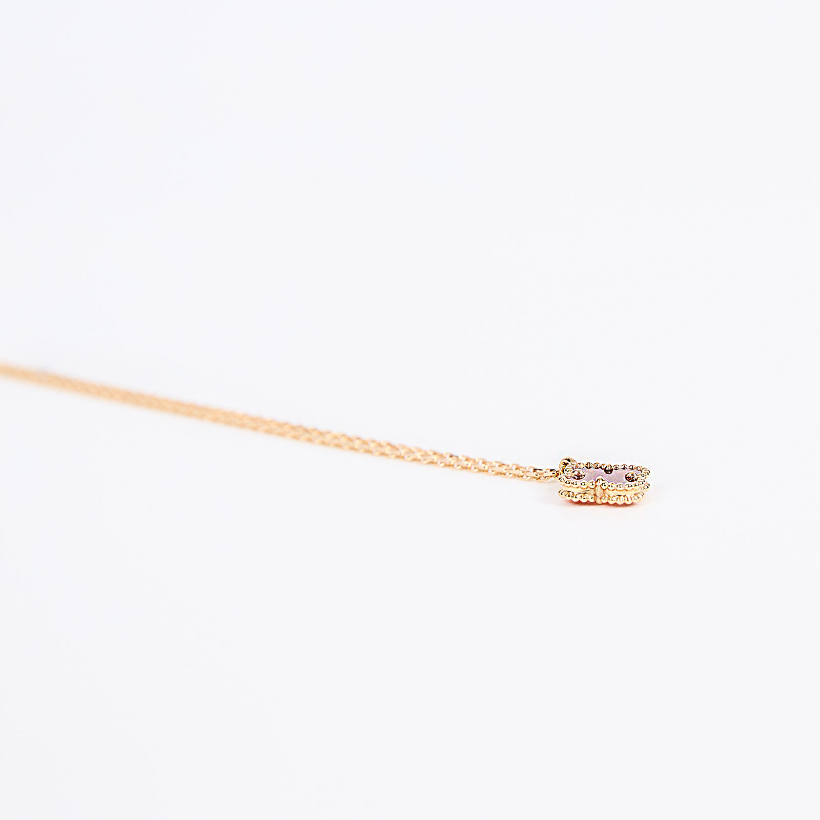 梵克雅寶 Van Cleef & Arpels Sweet Alhambra 吊墜 VCARN59M00  原廠盒子/證書