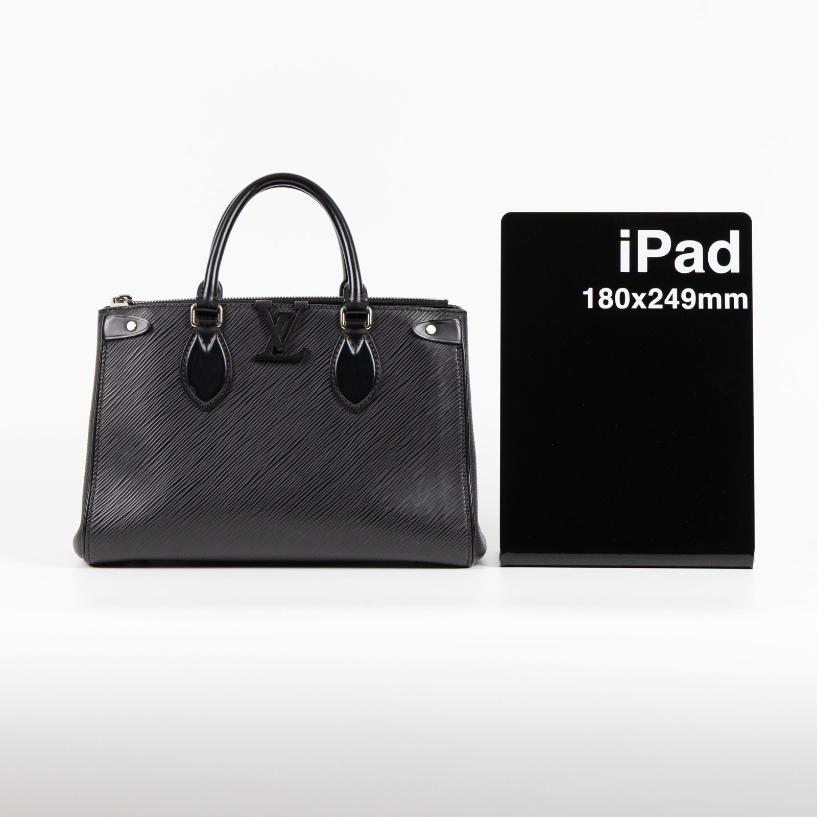 路易威登 LOUIS VUITTON Grenelle PM 托特包 M57680 晶片款 黑Grenelle Tote Pm 原廠盒子/背帶