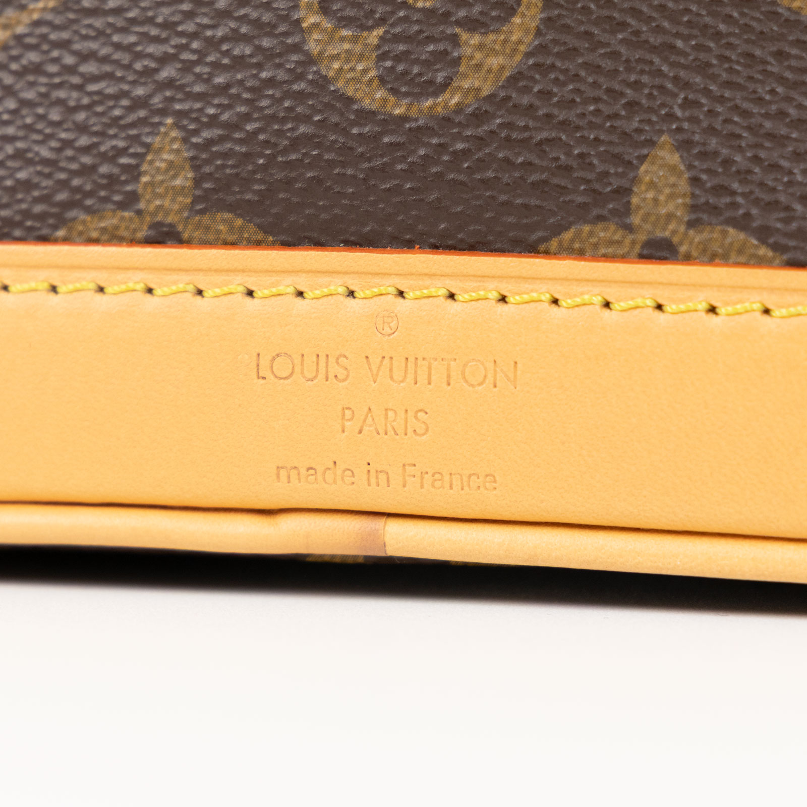 路易威登 LOUIS VUITTON Nano Noé 原花 束口水桶包 M81266 晶片款 原花NANO NOE水桶包 原廠盒子/防塵袋/購買證明正本