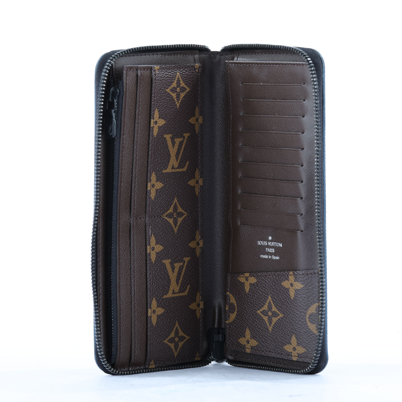 路易威登 LOUIS VUITTON Zippy 直式 拉鏈 錢包 長夾 M82799 晶片款 藍Zippy直立式拉鍊長夾 購買證明正本/原廠盒子/防塵袋