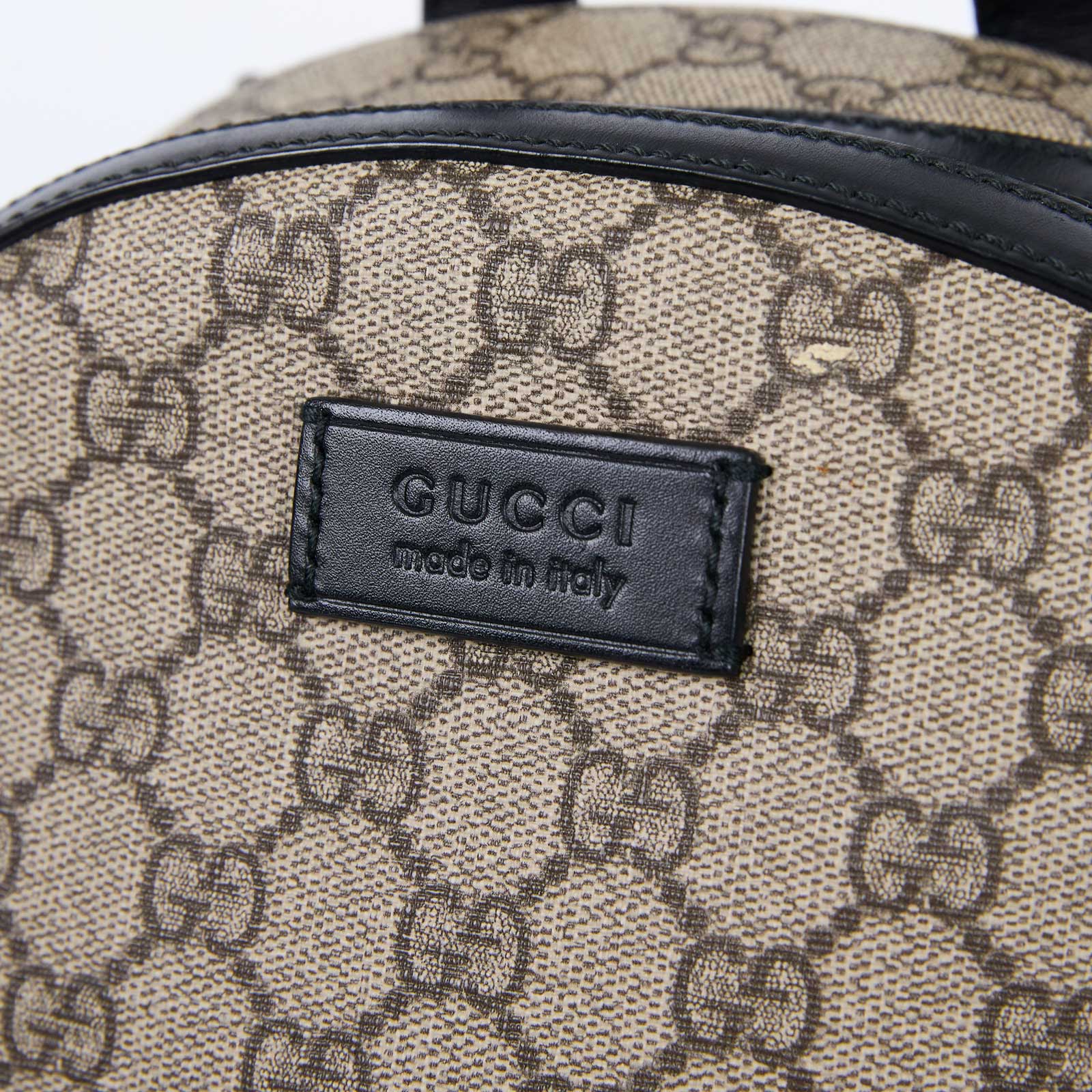 古馳 GUCCI 經典印花 小型 後背包 429020 滿版GG後背包 防塵袋/原廠盒子/購買證明正本