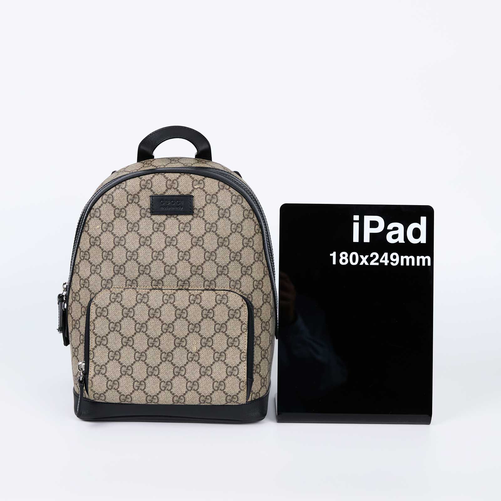 古馳 GUCCI 經典印花 小型 後背包 429020 滿版GG後背包 防塵袋/原廠盒子/購買證明正本