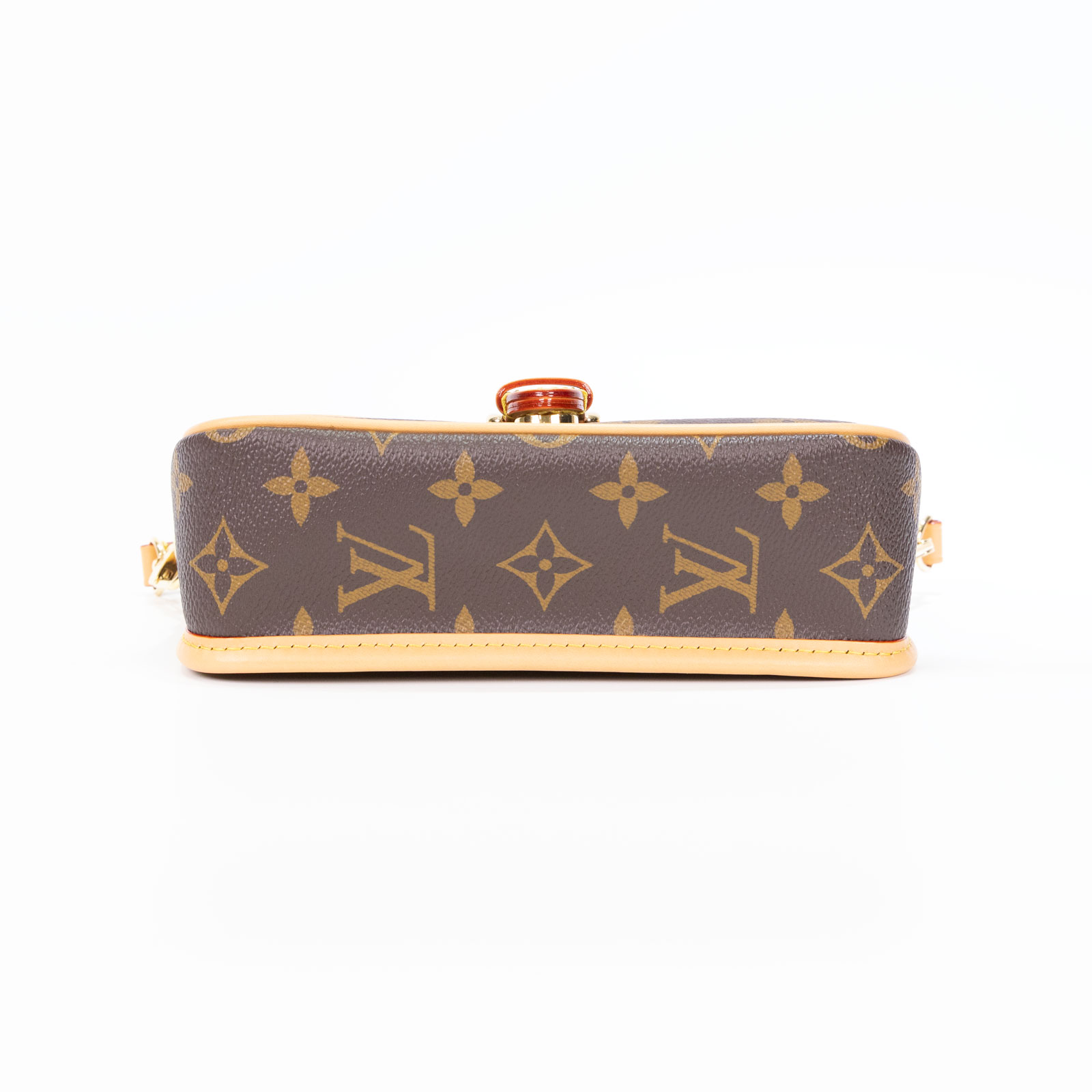 路易威登 LOUIS VUITTON Nano Diane 腋下包法棍 單肩背包 經典帆布 M83298 晶片款 原花NANO DIANE 防塵袋/背帶