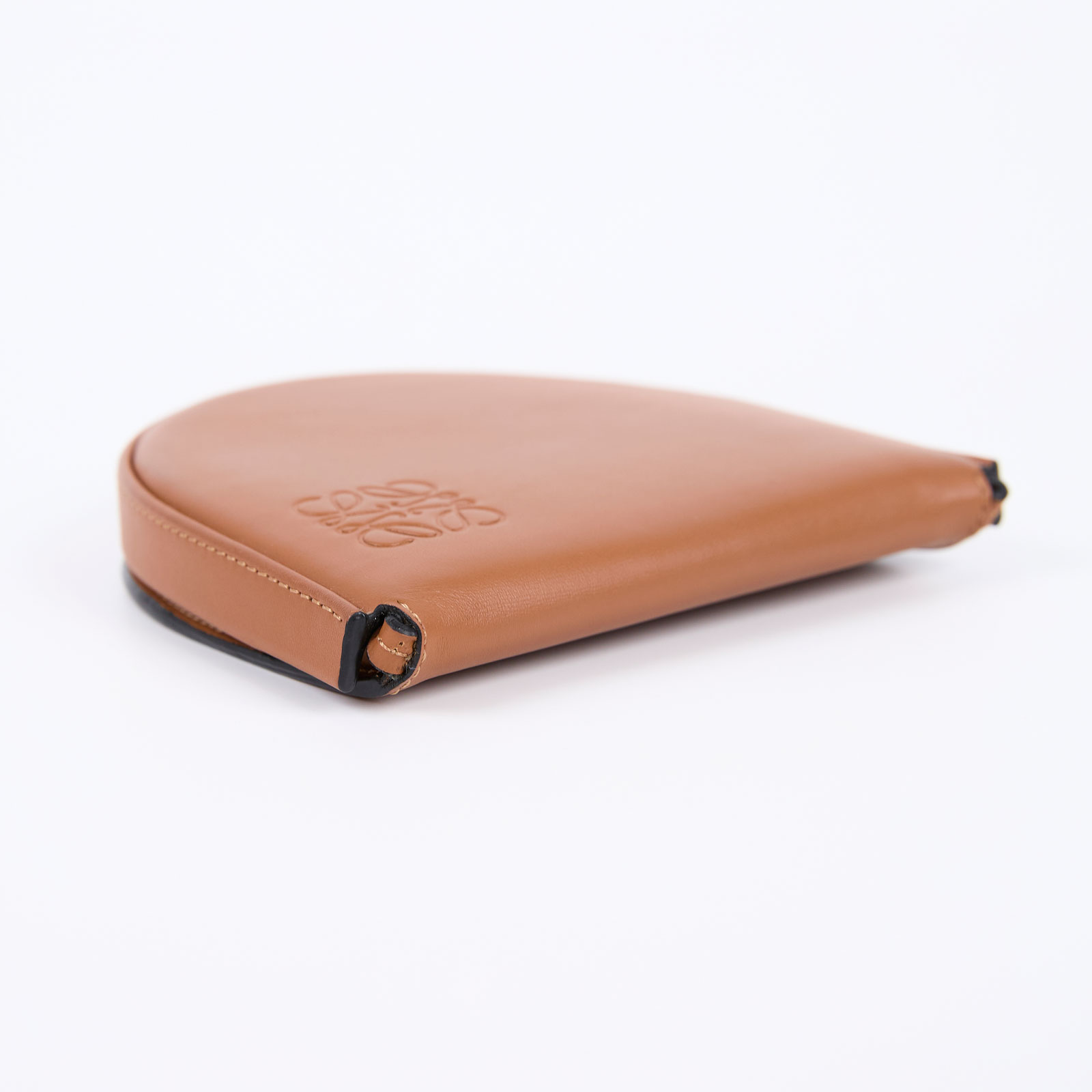 羅意威 LOEWE Heel Pouch Small 小型 頸掛式 零錢包 馬蹄小掛包 C661T14X12 焦糖HEEL肩背包 小號 原廠盒子/防塵袋