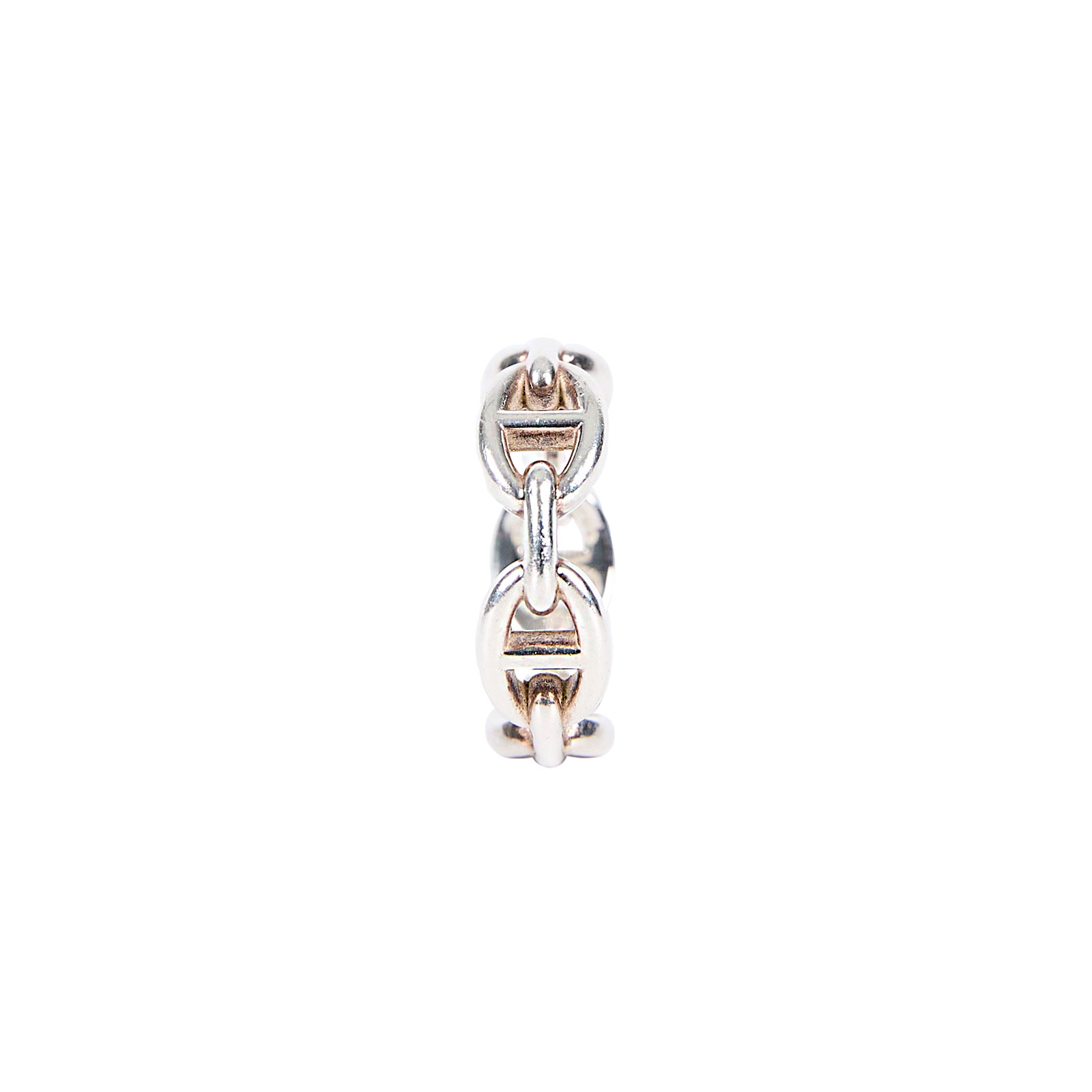 愛馬仕 Hermès Chaine d'ancre Enchainee 豬鼻子 戒指 21W018368 21W018368  原廠盒子